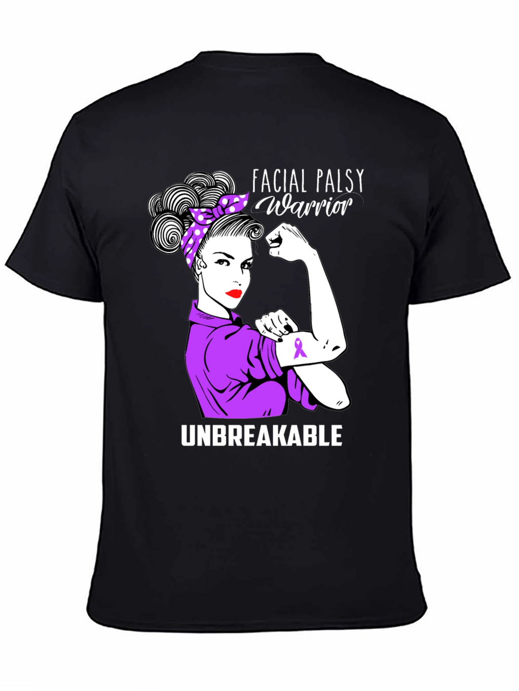 Facial Palsy Warrior Unbreakable T-Shirt