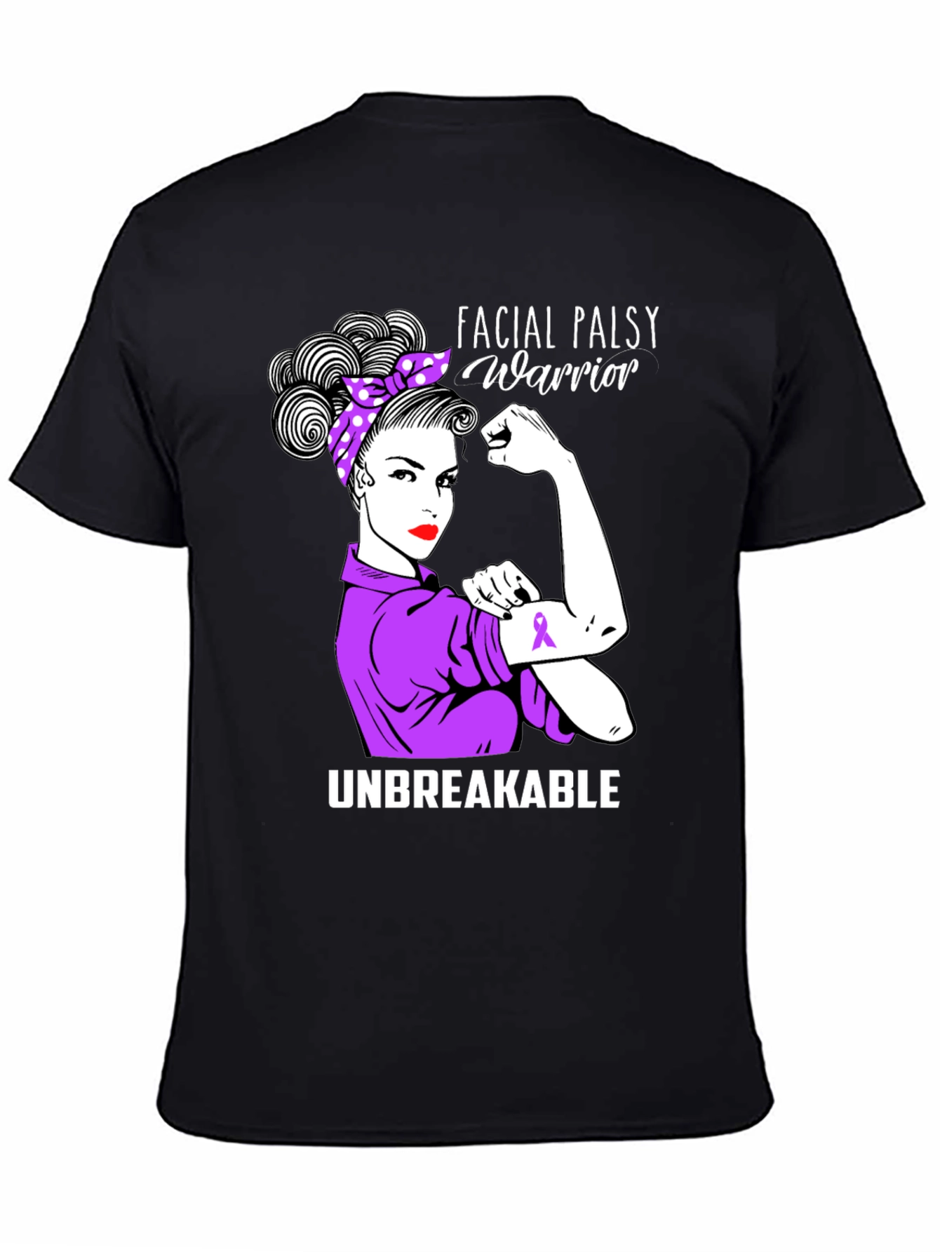 Facial Palsy Warrior Unbreakable T-Shirt