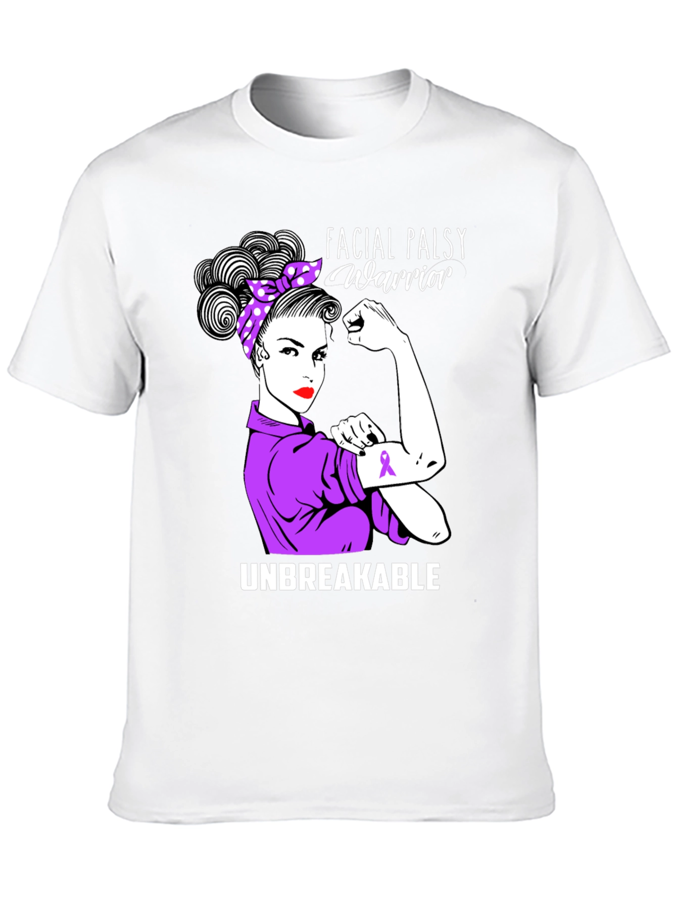 Facial Palsy Warrior Unbreakable T-Shirt