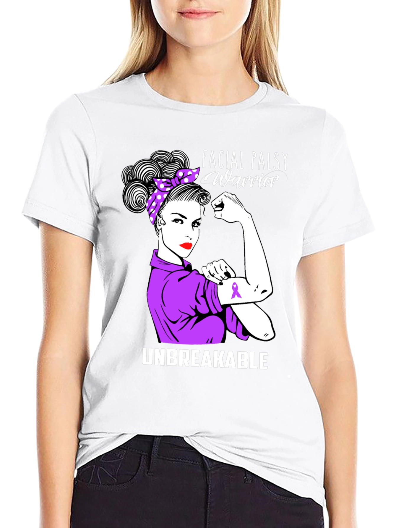 Facial Palsy Warrior Unbreakable T-Shirt