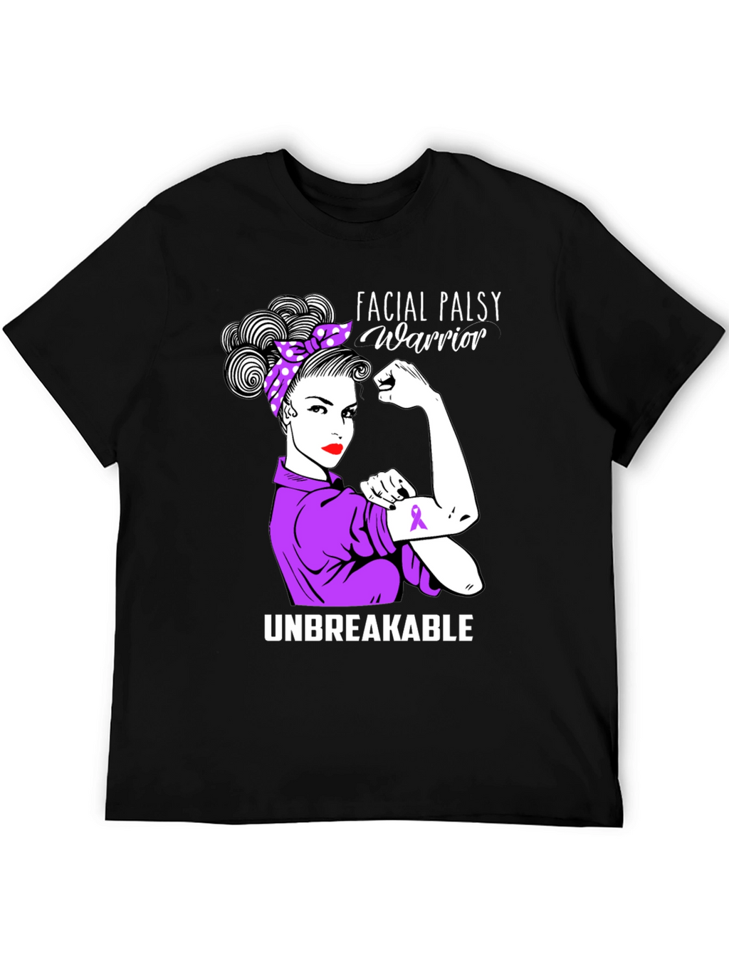 Facial Palsy Warrior Unbreakable T-Shirt