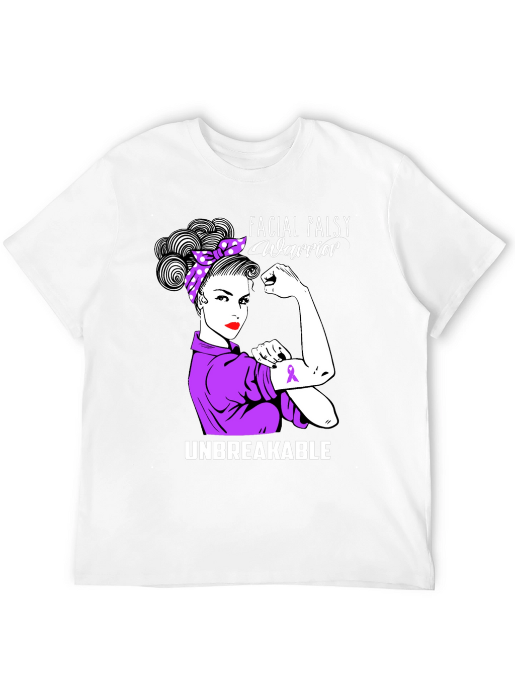 Facial Palsy Warrior Unbreakable T-Shirt