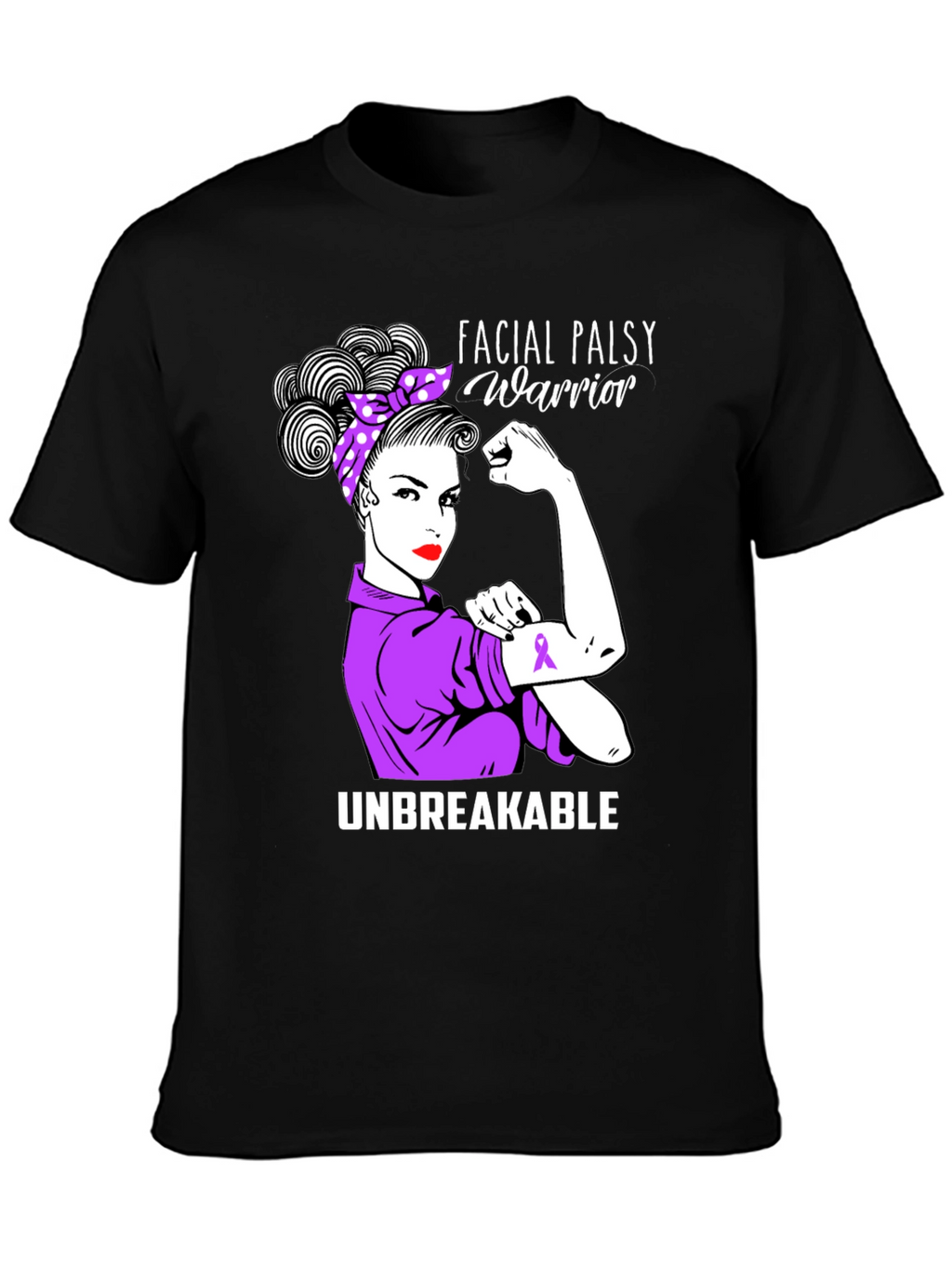 Facial Palsy Warrior Unbreakable T-Shirt