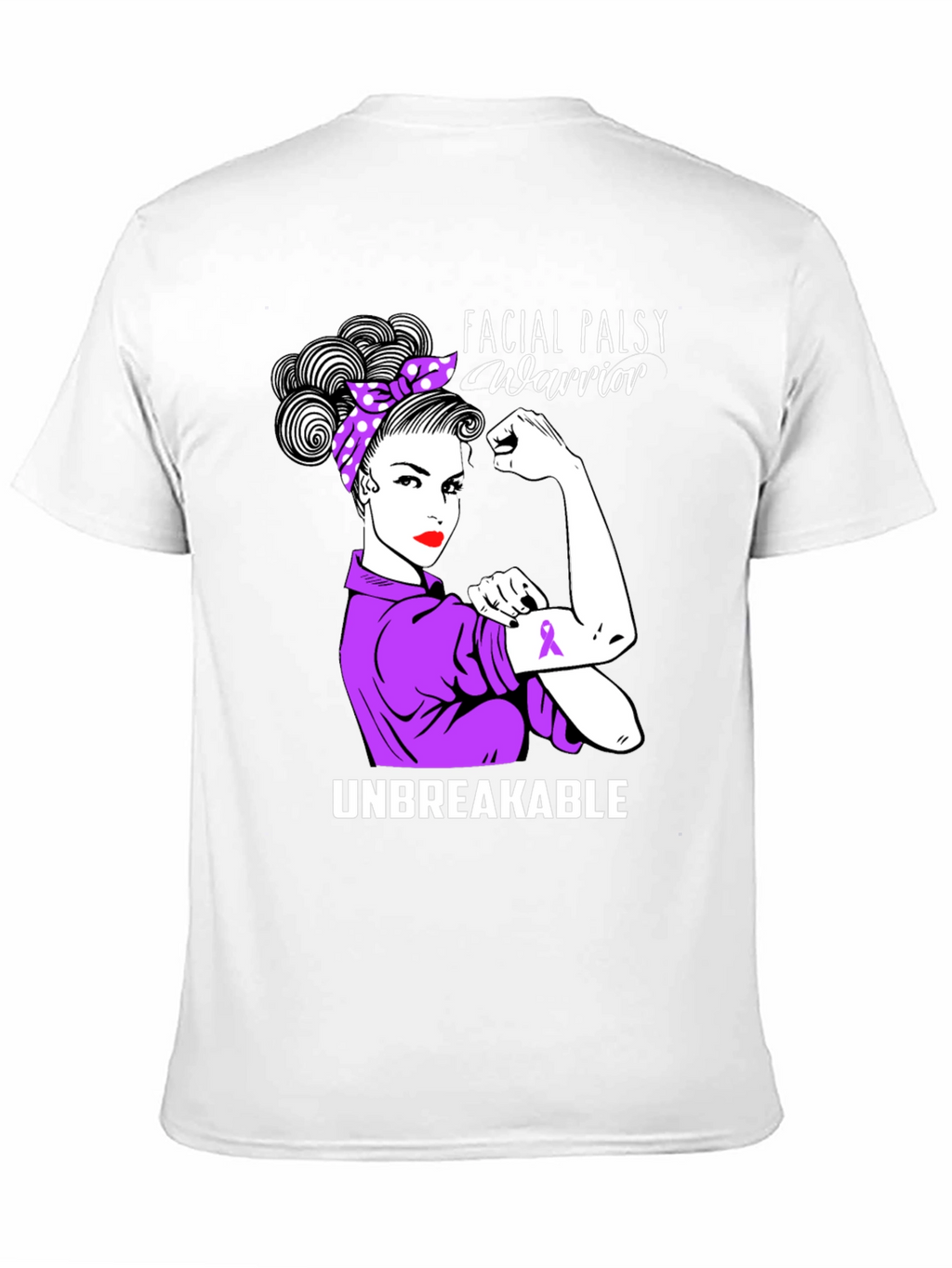 Facial Palsy Warrior Unbreakable T-Shirt