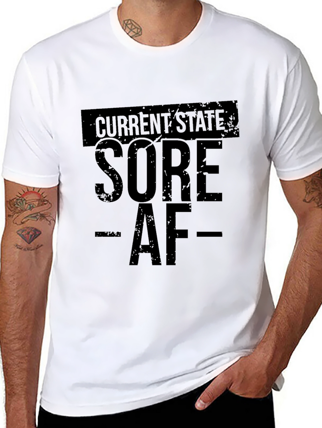 Sore AF T-Shirt - Current State Graphic Tee