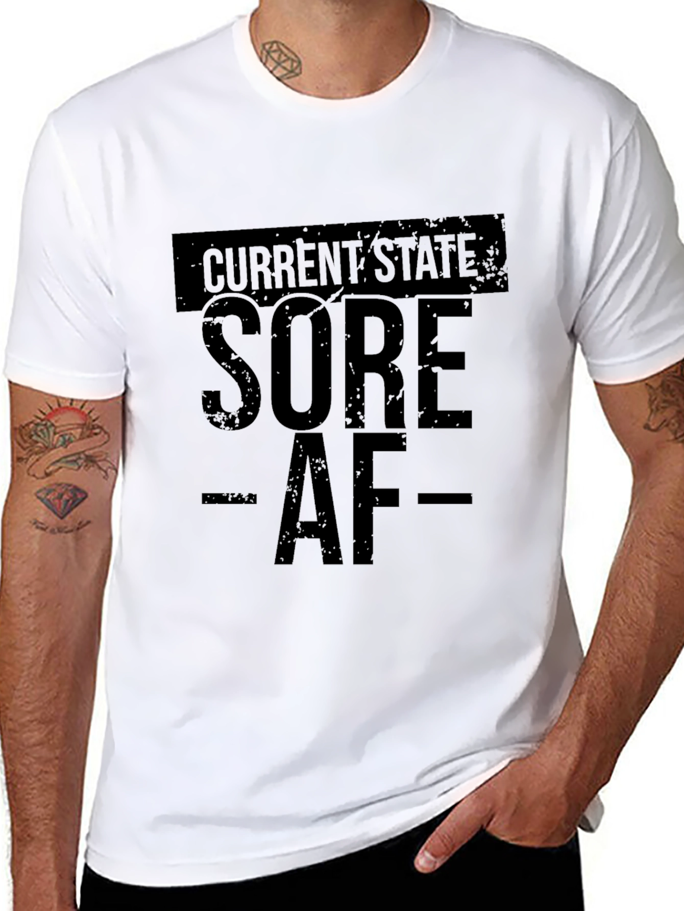 Sore AF T-Shirt - Current State Graphic Tee