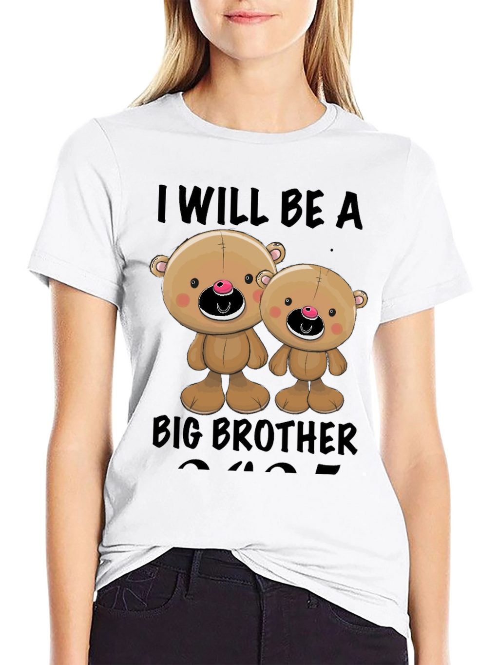 Big Brother Teddy Bear T-Shirt