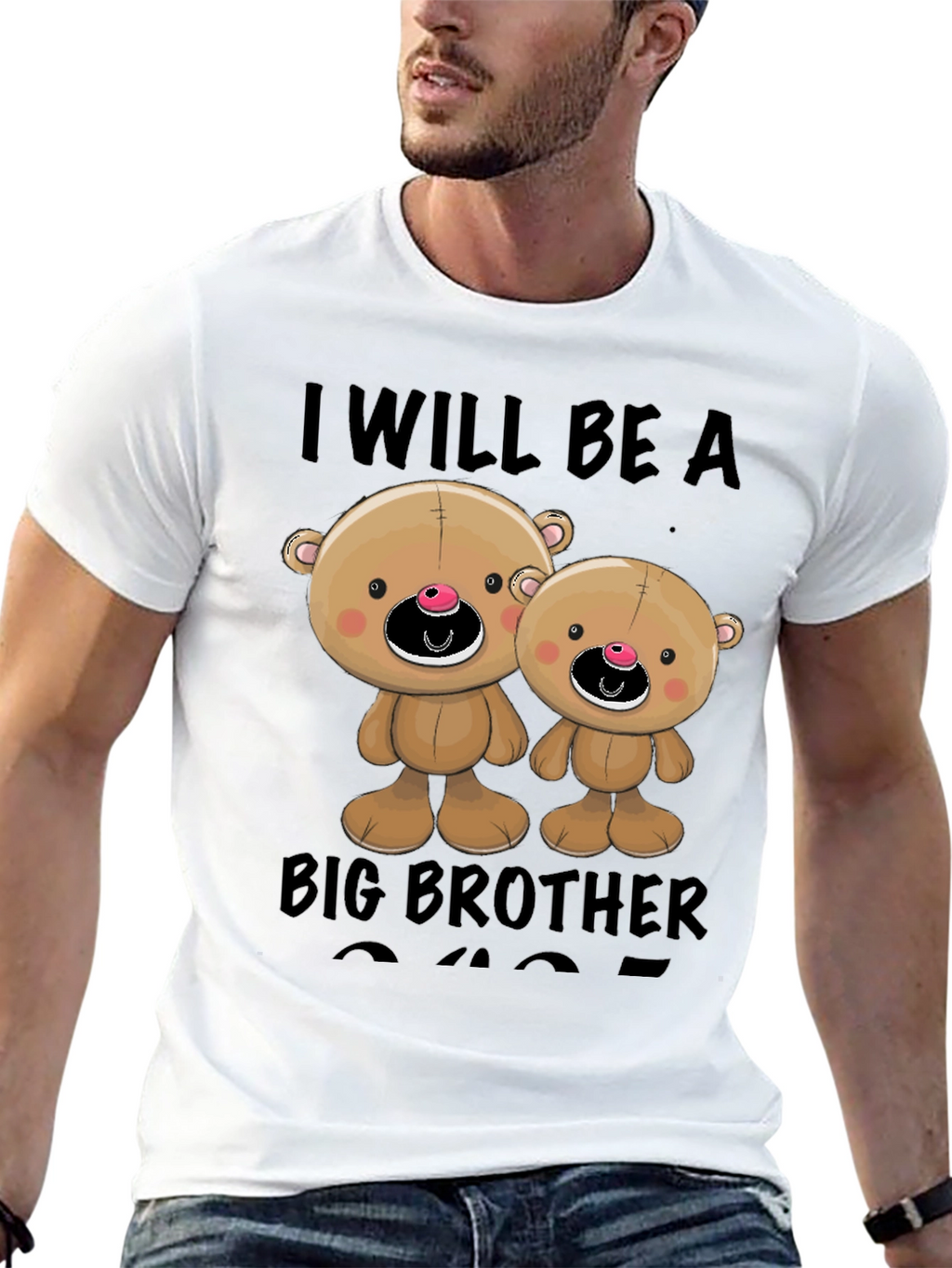 Big Brother Teddy Bear T-Shirt