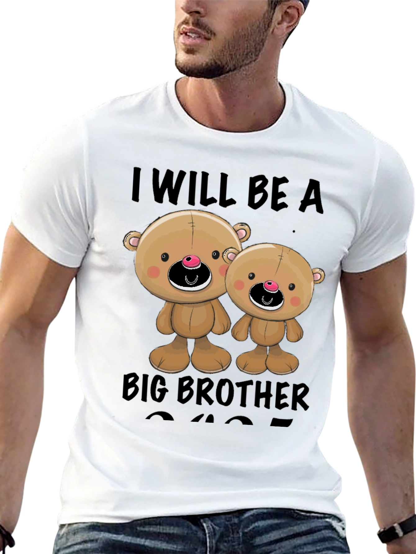 Big Brother Teddy Bear T-Shirt