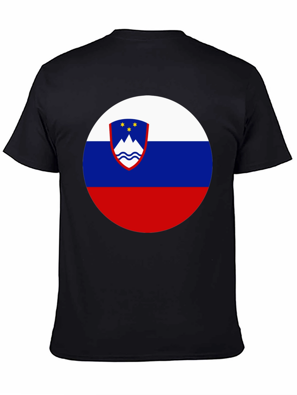 Slovenia Flag T-Shirt | Patriotic Roundel Design