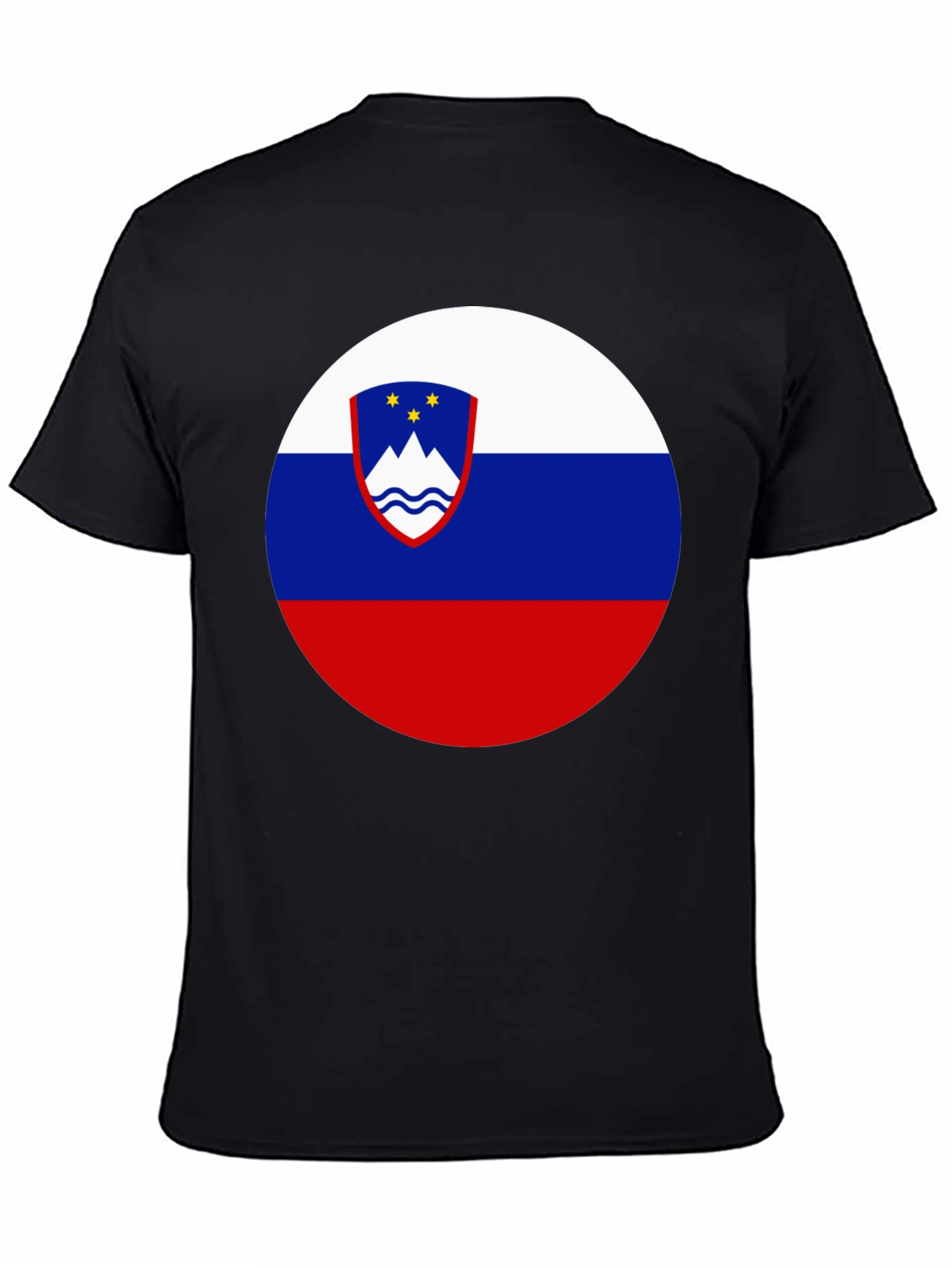 Slovenia Flag T-Shirt | Patriotic Roundel Design