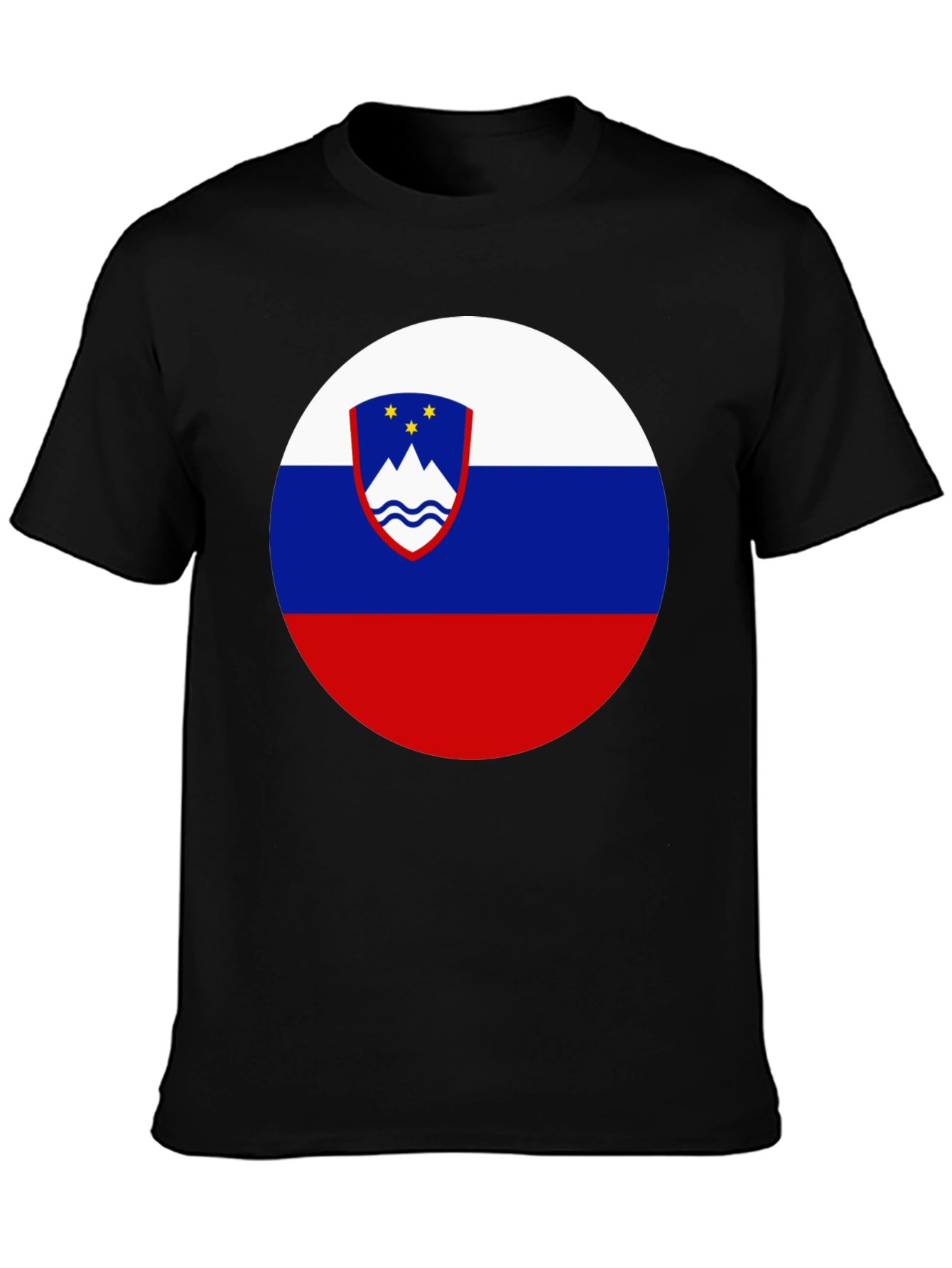 Slovenia Flag T-Shirt | Patriotic Roundel Design