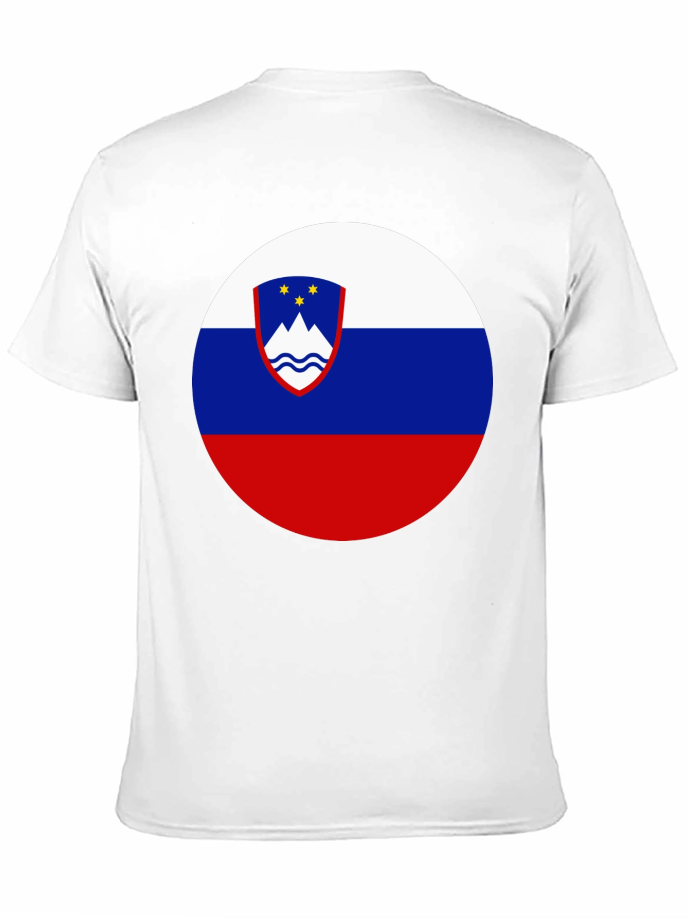 Slovenia Flag T-Shirt | Patriotic Roundel Design
