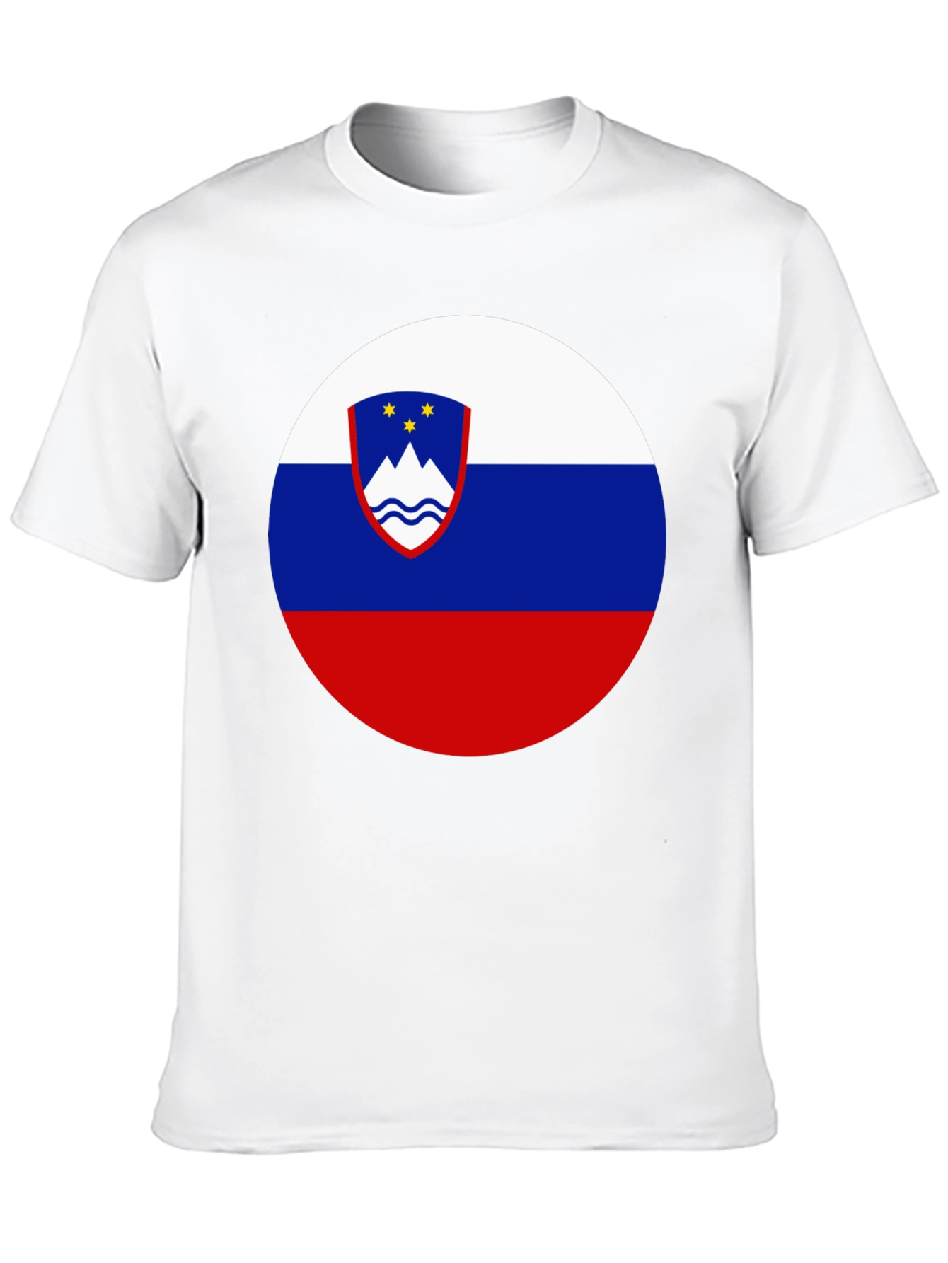 Slovenia Flag T-Shirt | Patriotic Roundel Design