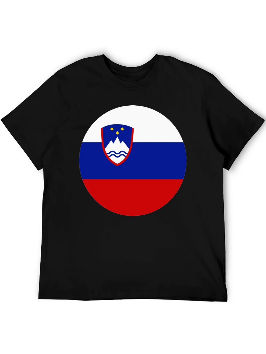 Slovenia Flag T-Shirt | Patriotic Roundel Design