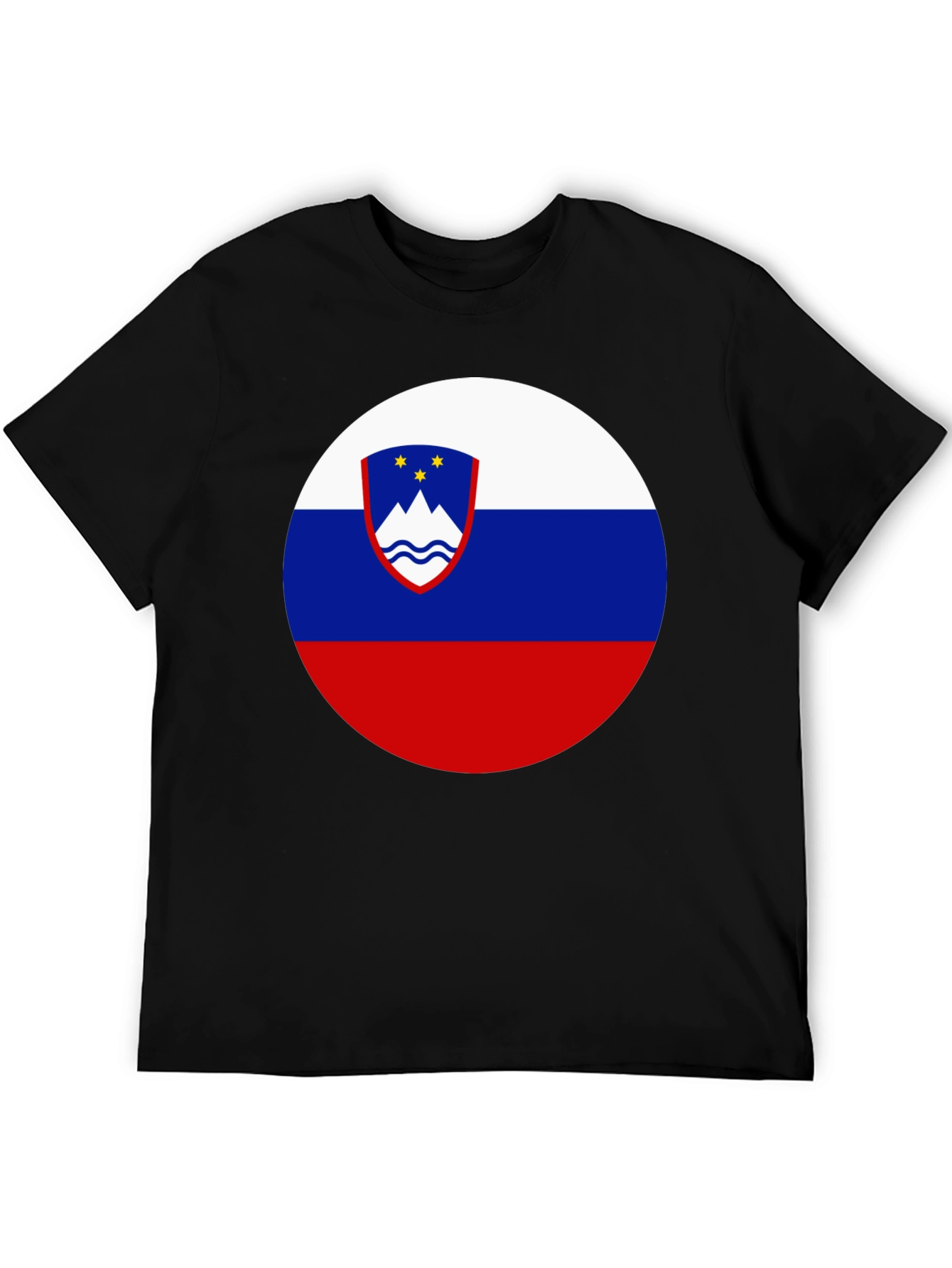 Slovenia Flag T-Shirt | Patriotic Roundel Design