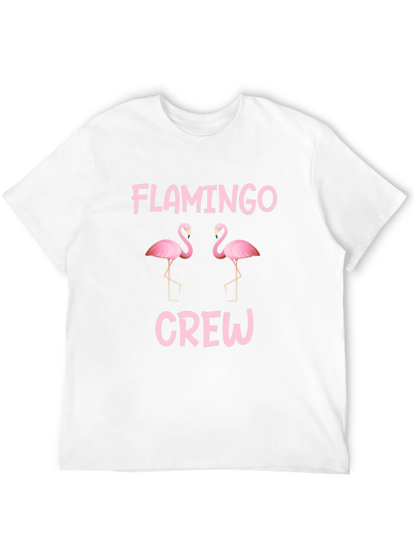 Flamingo Crew Black T-Shirt