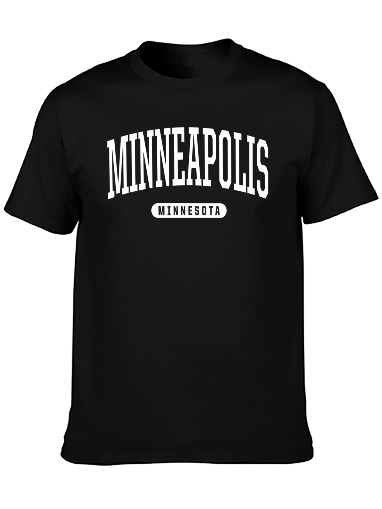 Minneapolis Minnesota T-Shirt - Black