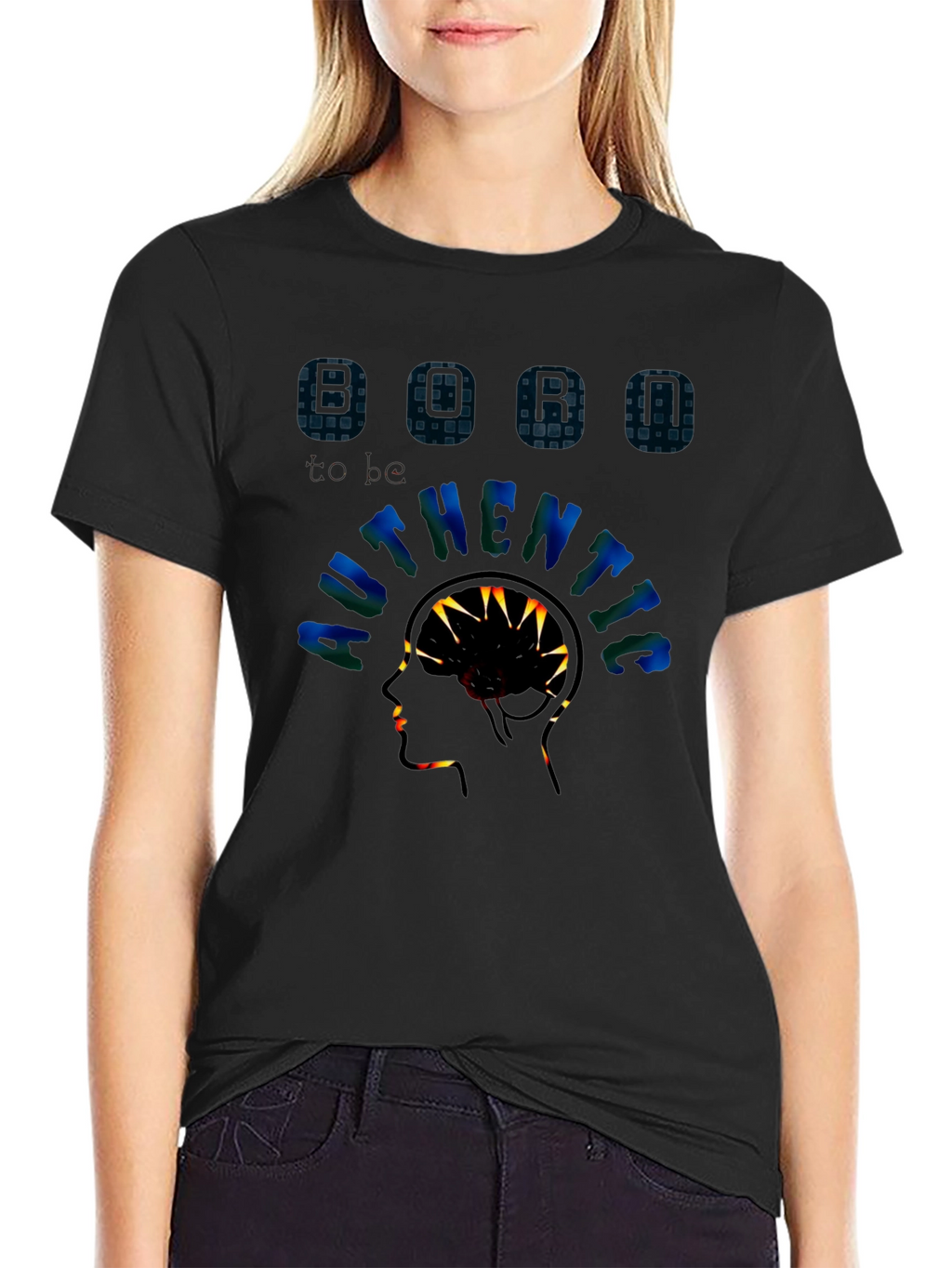 Authentic Mind T-Shirt - Black