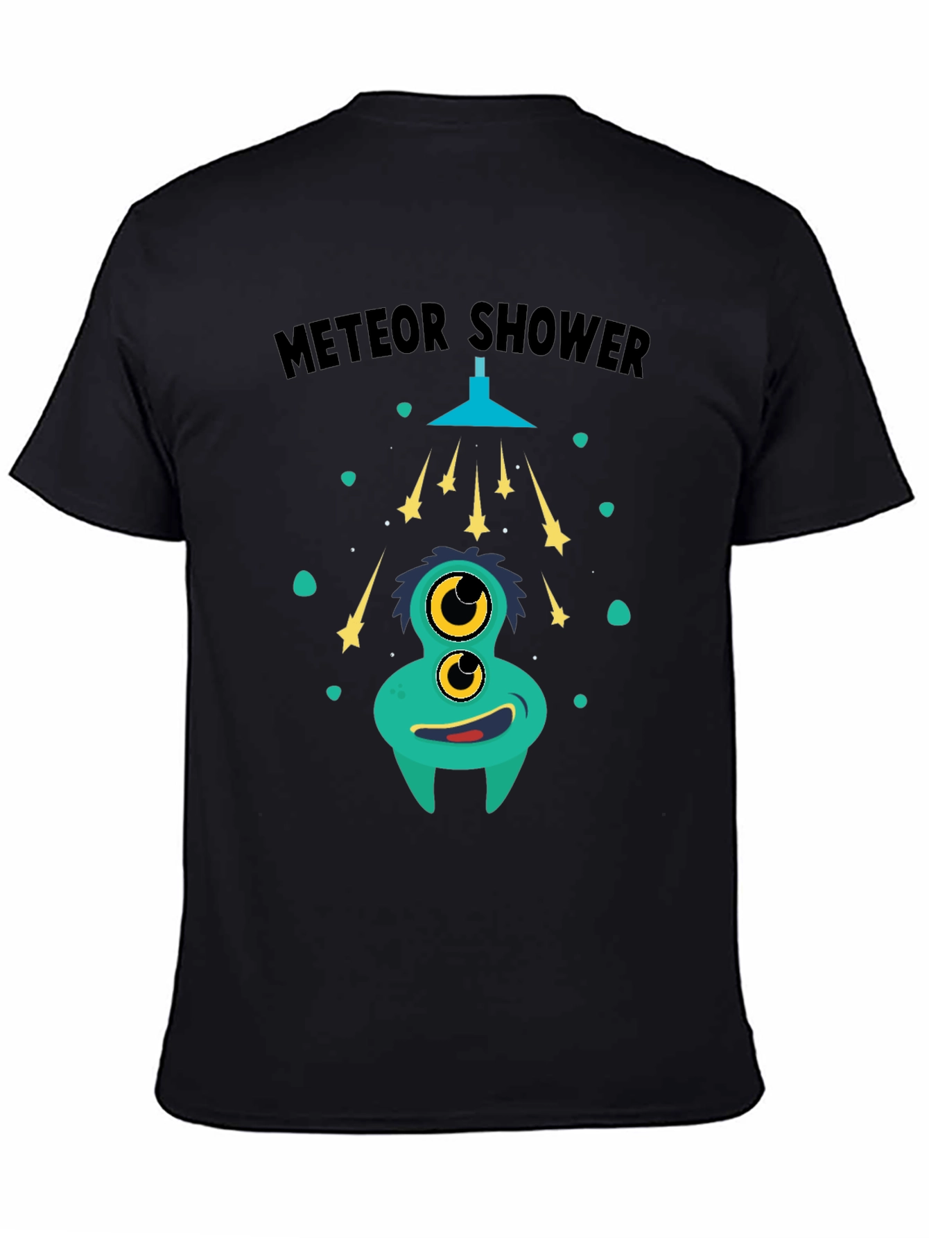 Meteor Shower Monster Graphic T-Shirt