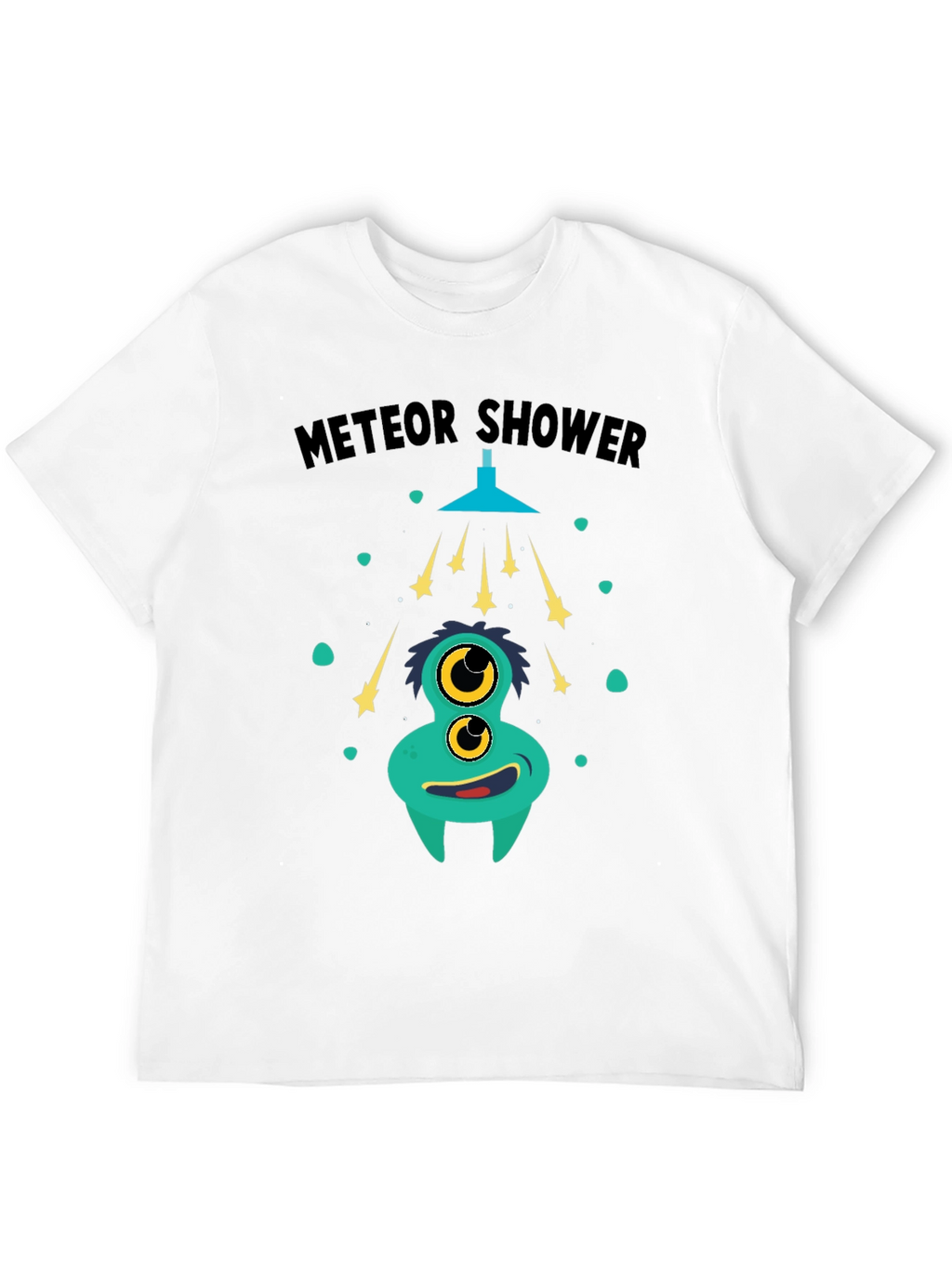 Meteor Shower Monster Graphic T-Shirt