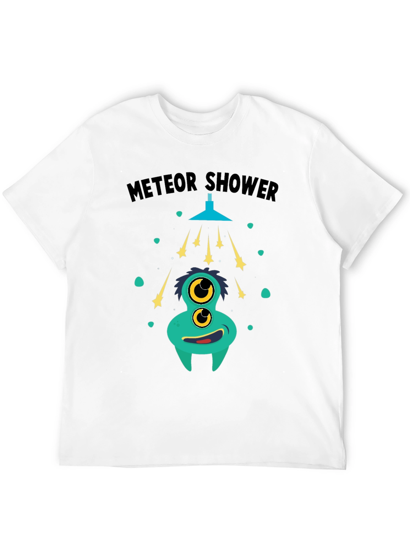 Meteor Shower Monster Graphic T-Shirt