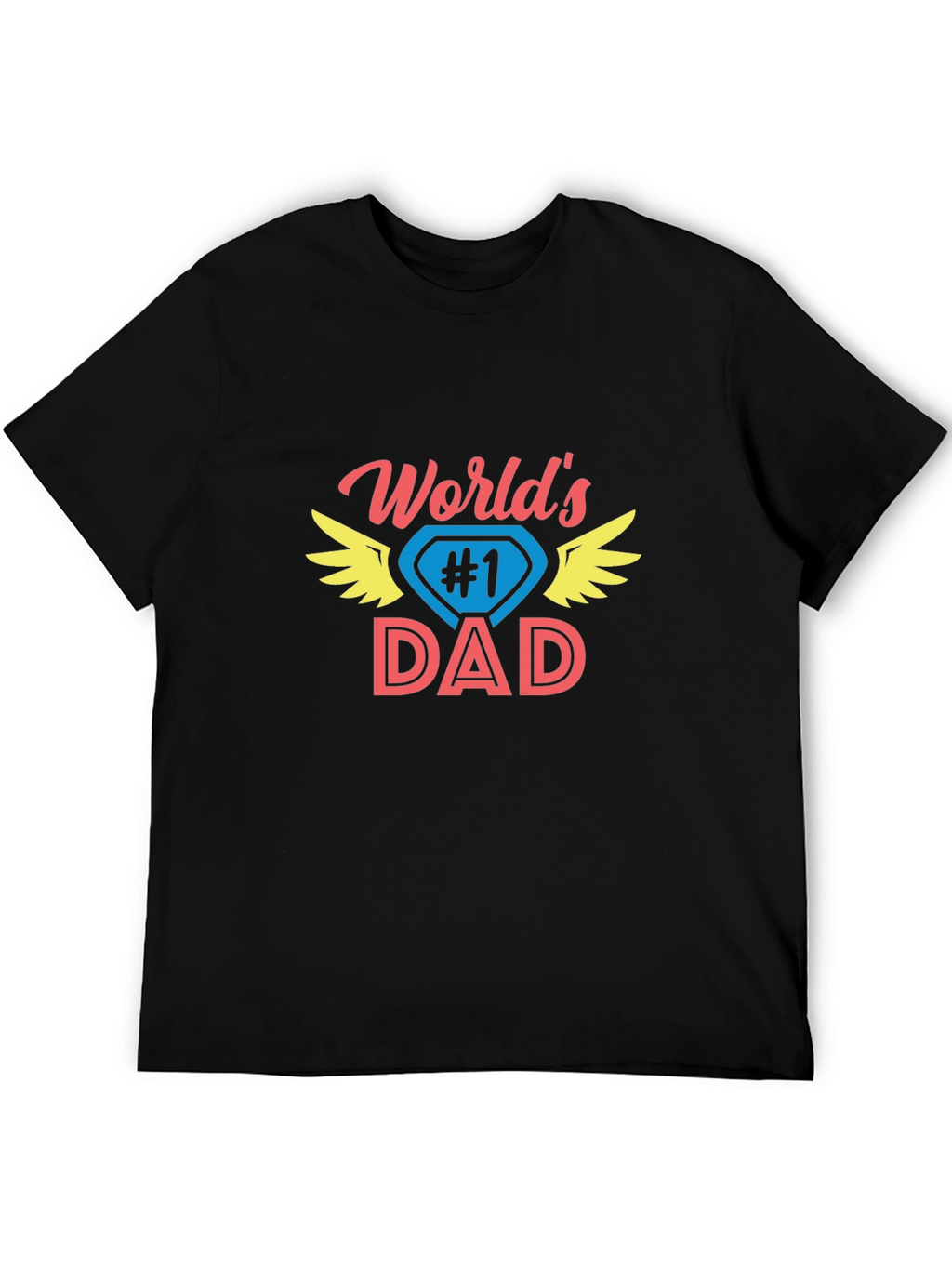Worlds #1 Dad T-Shirt - Fathers Day Gift
