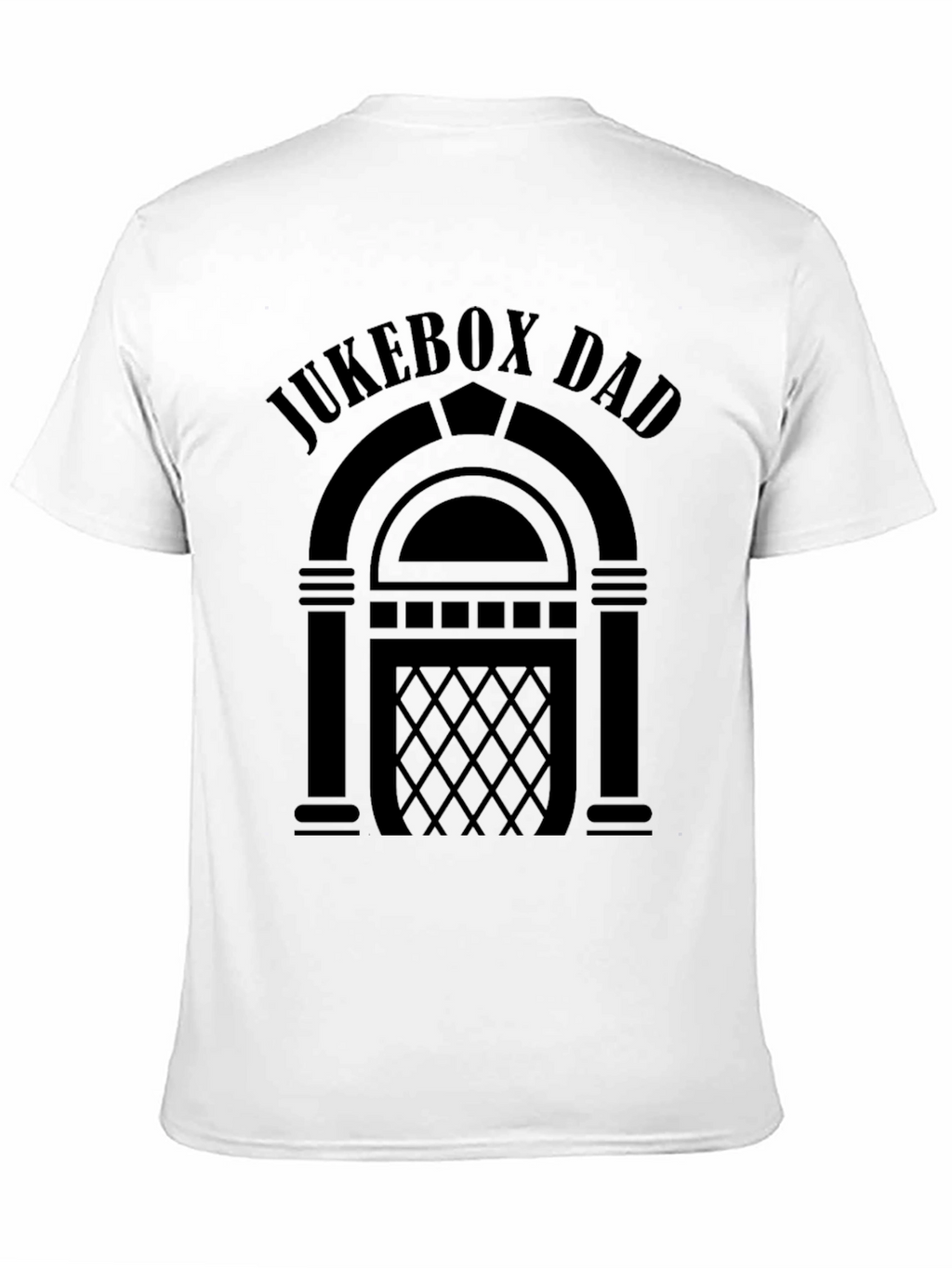 Jukebox Dad Black Graphic Tee