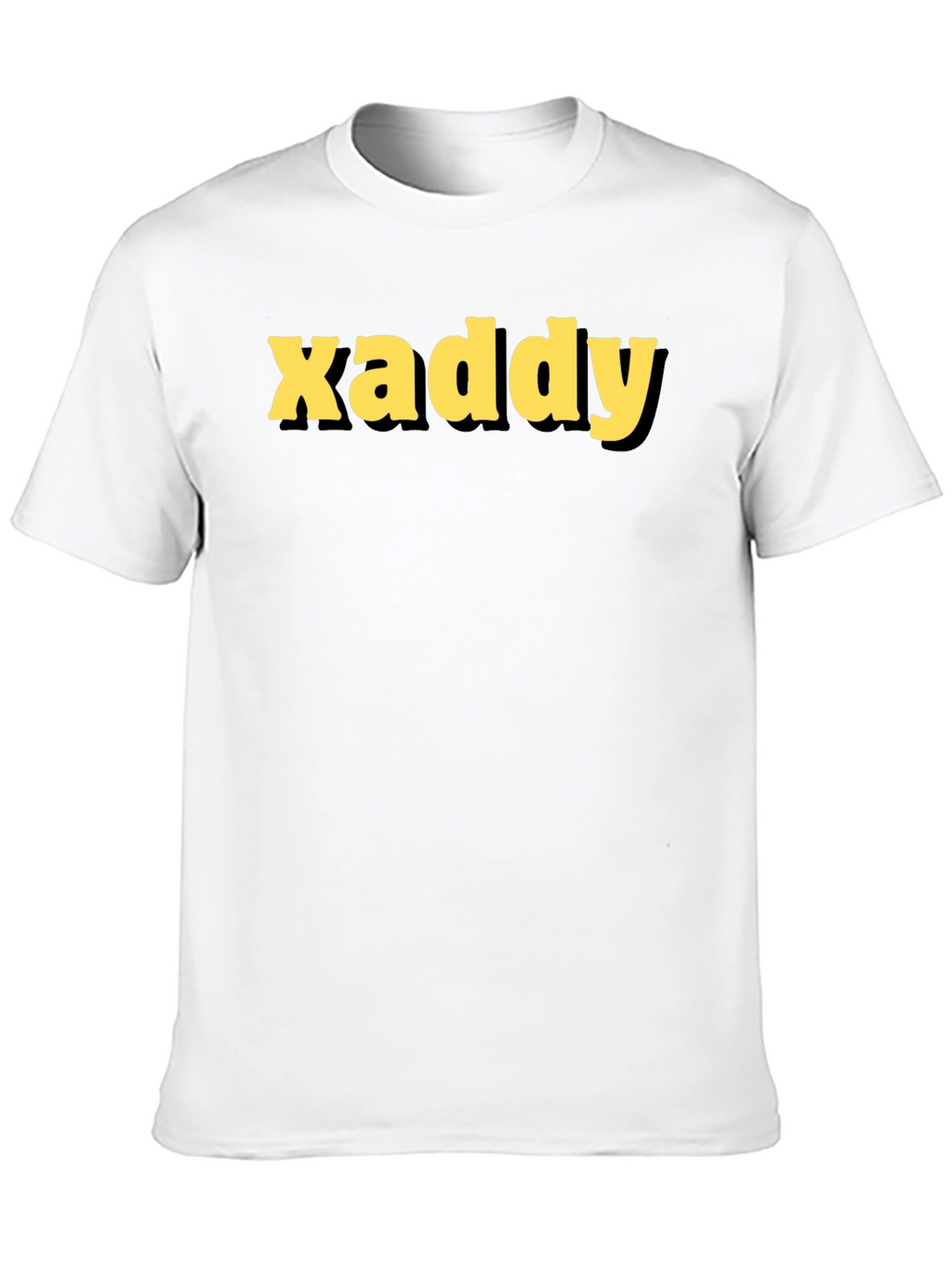 Xaddy Black Graphic Tee - Bold Style