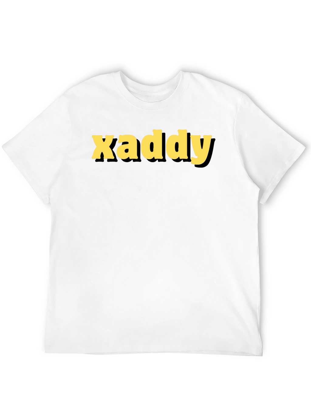 Xaddy Black Graphic Tee - Bold Style