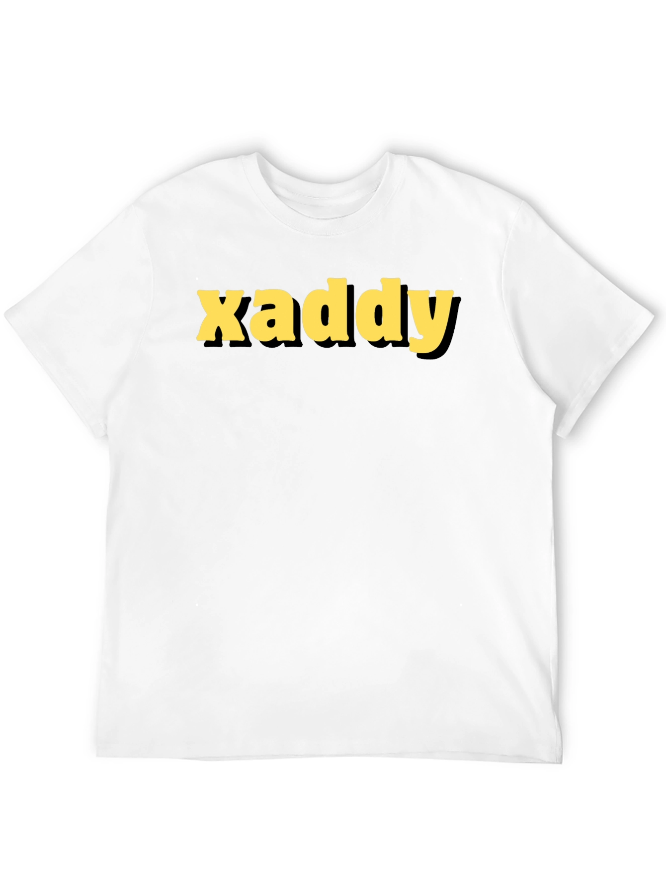 Xaddy Black Graphic Tee - Bold Style