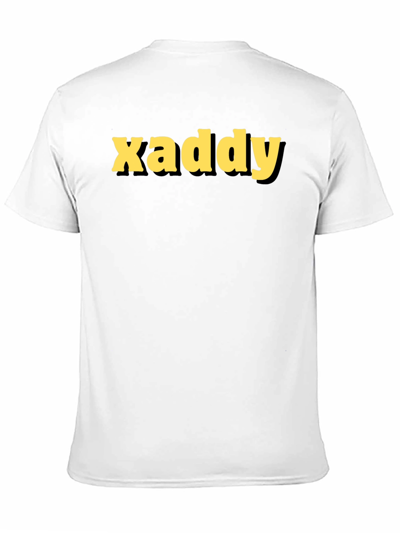 Xaddy Black Graphic Tee - Bold Style