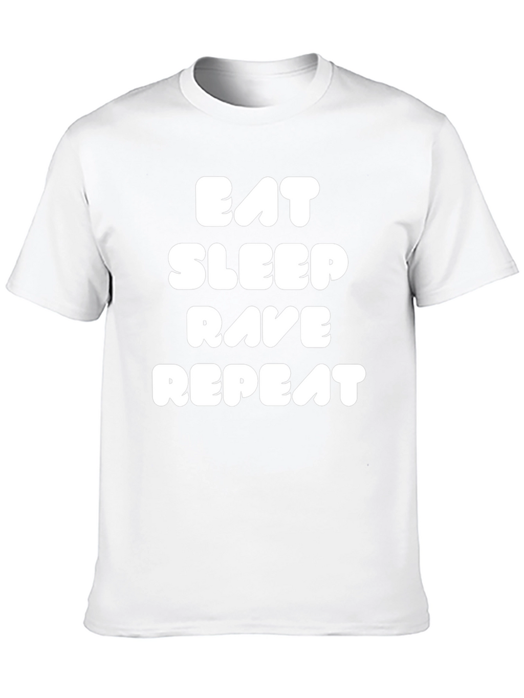 Eat Sleep Rave Repeat Graphic Tee