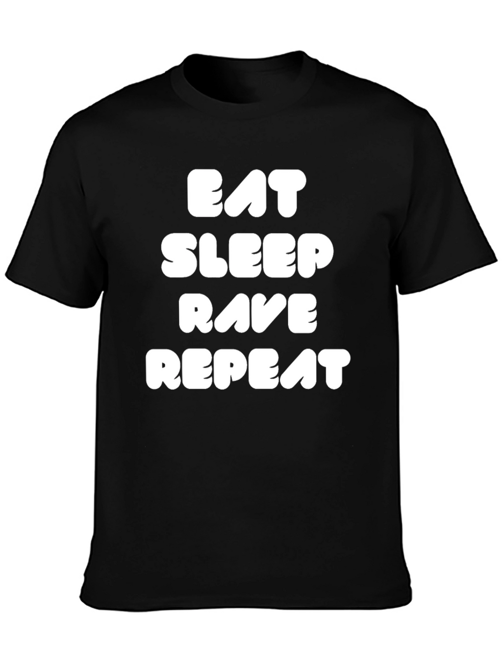 Eat Sleep Rave Repeat Graphic Tee