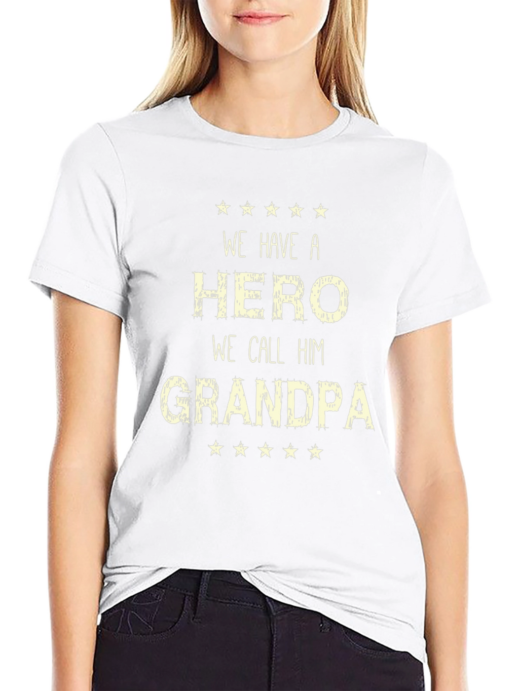 We Have a Hero We Call Him Grandpa T-Shirt