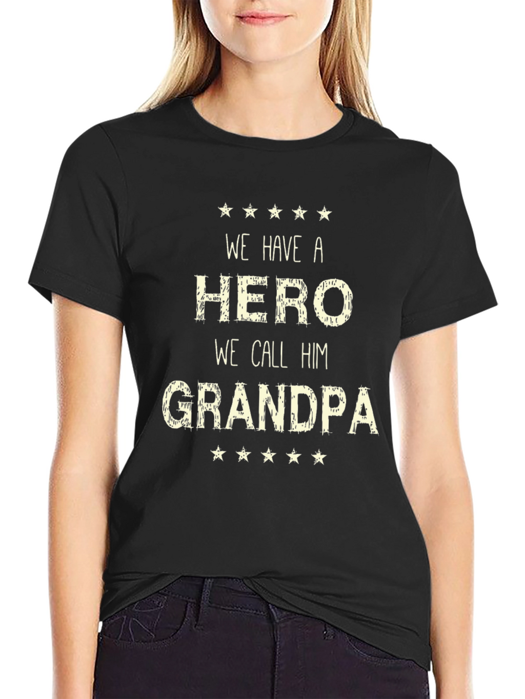 We Have a Hero We Call Him Grandpa T-Shirt