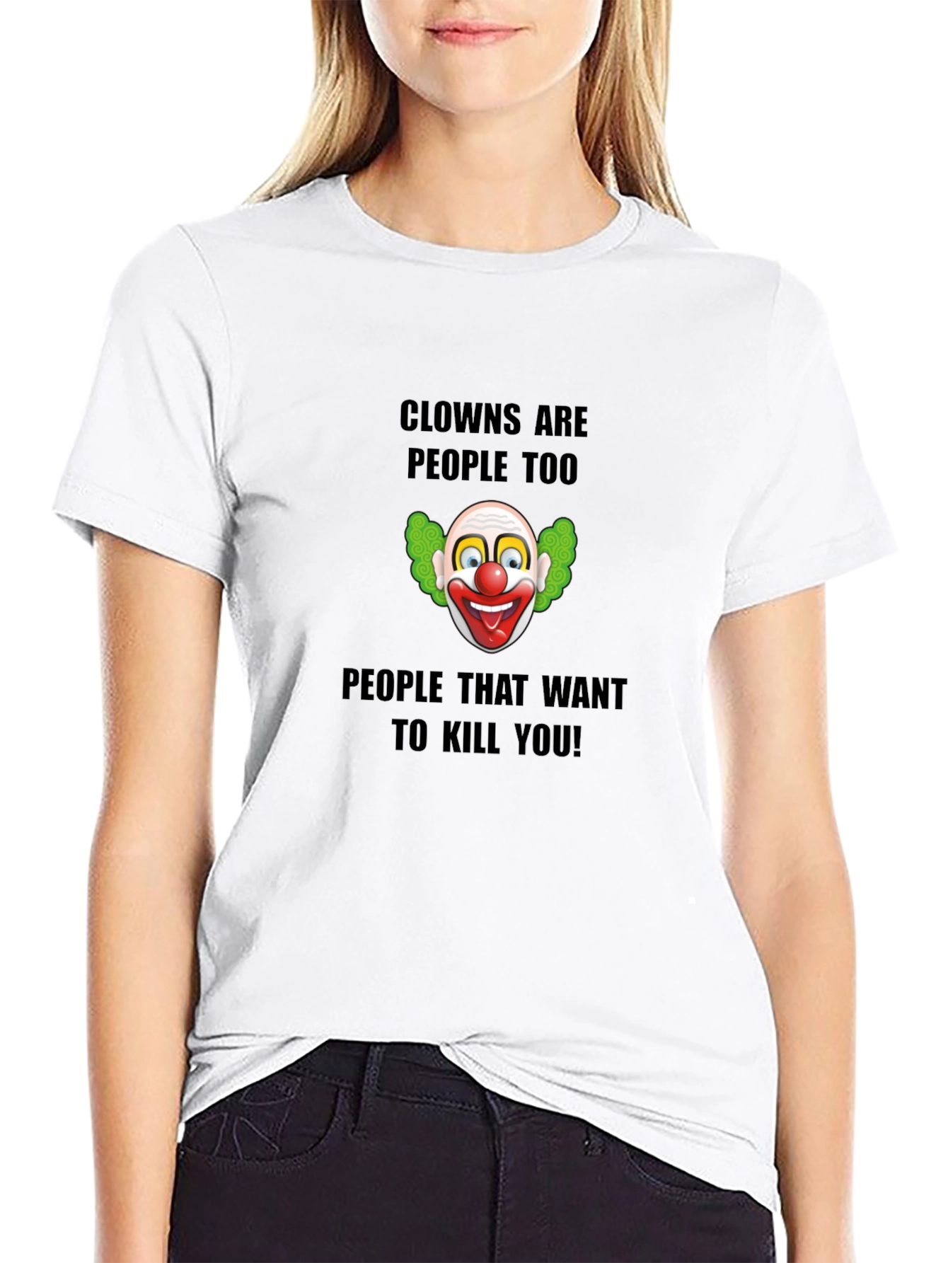 Clowns Are People Too Graphic T-Shirt