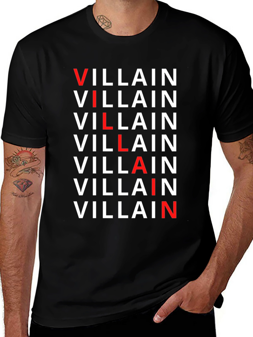 Villain Graphic T-Shirt - Bold Streetwear