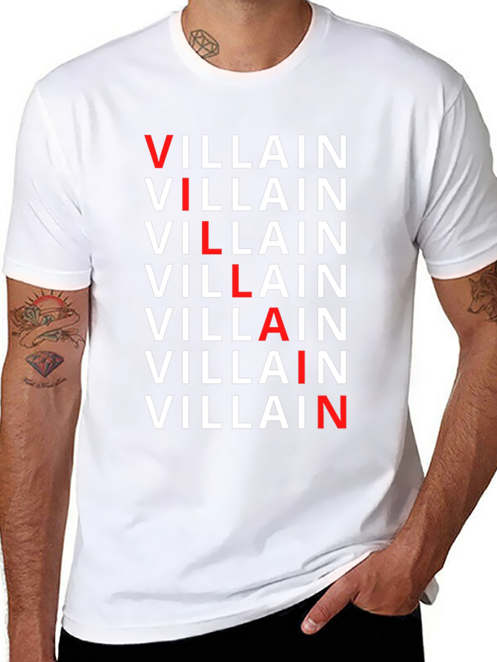 Villain Graphic T-Shirt - Bold Streetwear