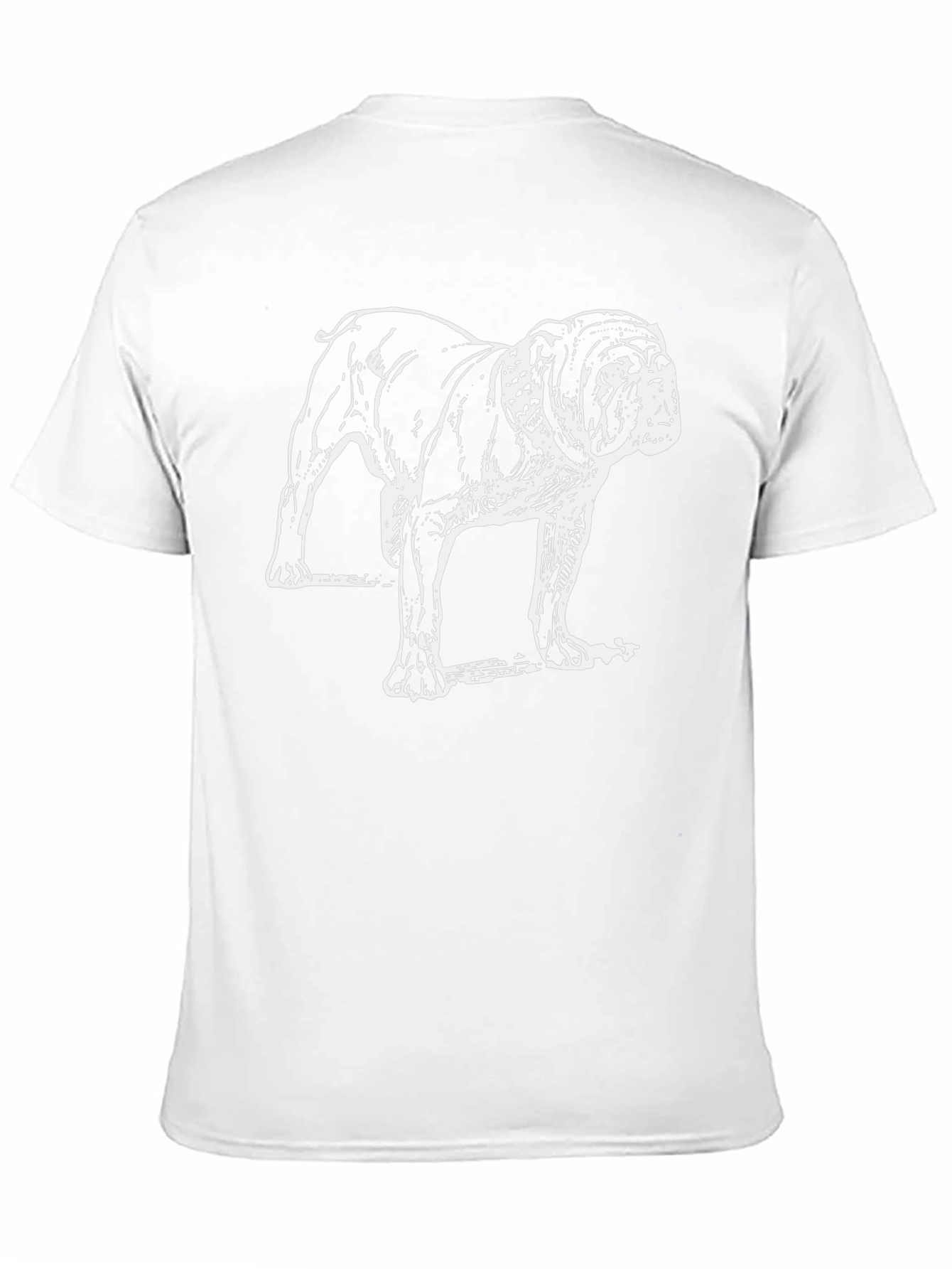 Bulldog Graphic Tee - Mens Black T-Shirt