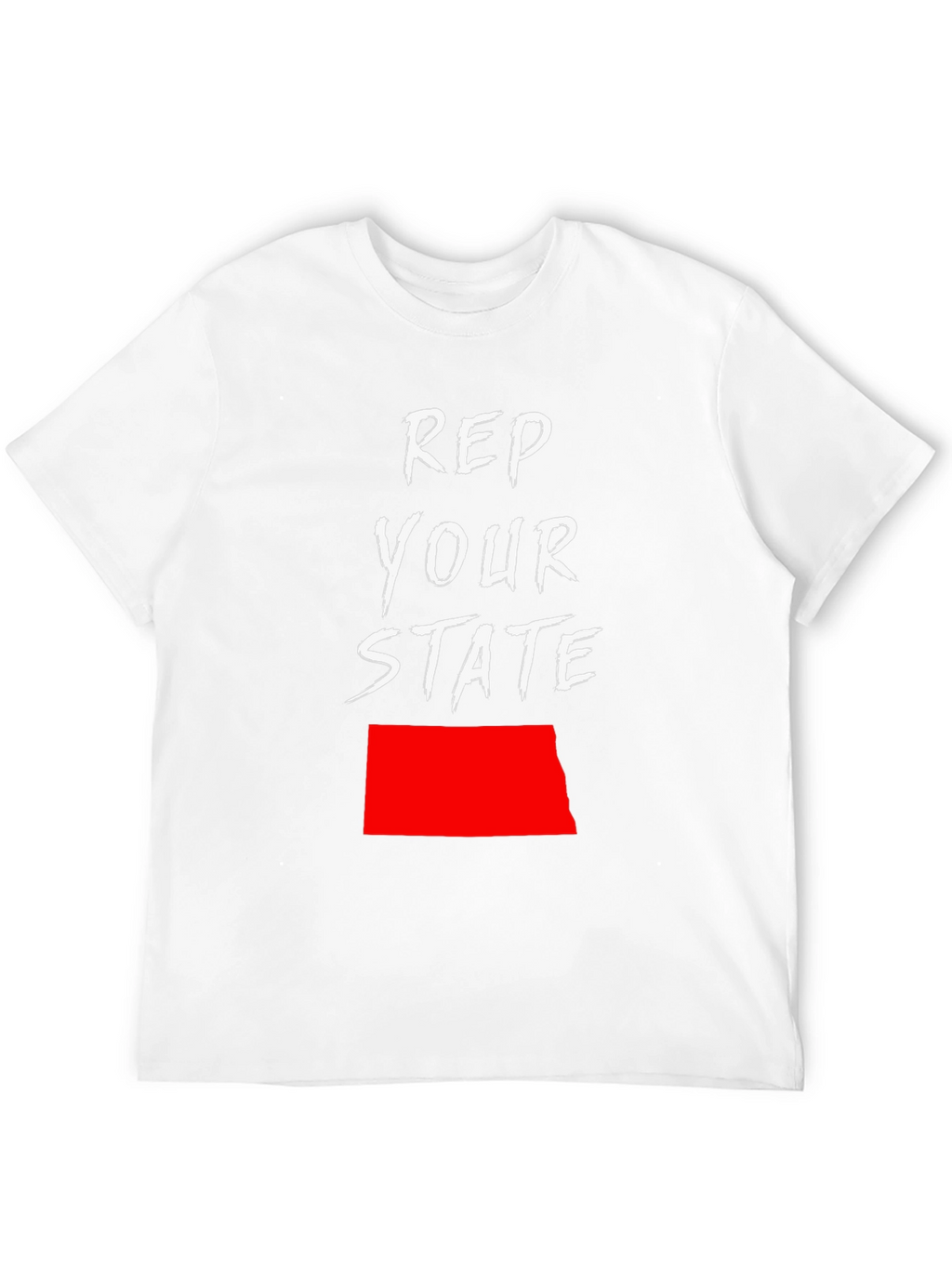 Rep Your State T-Shirt - North Dakota Pride