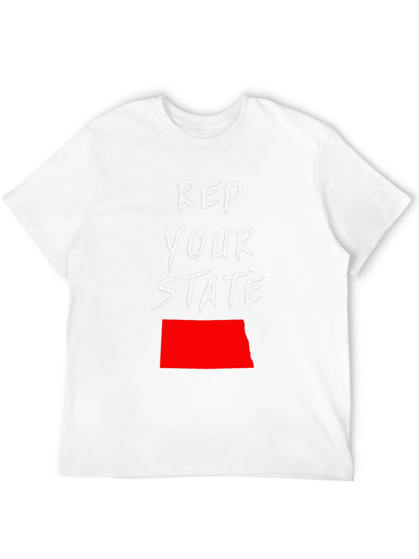 Rep Your State T-Shirt - North Dakota Pride