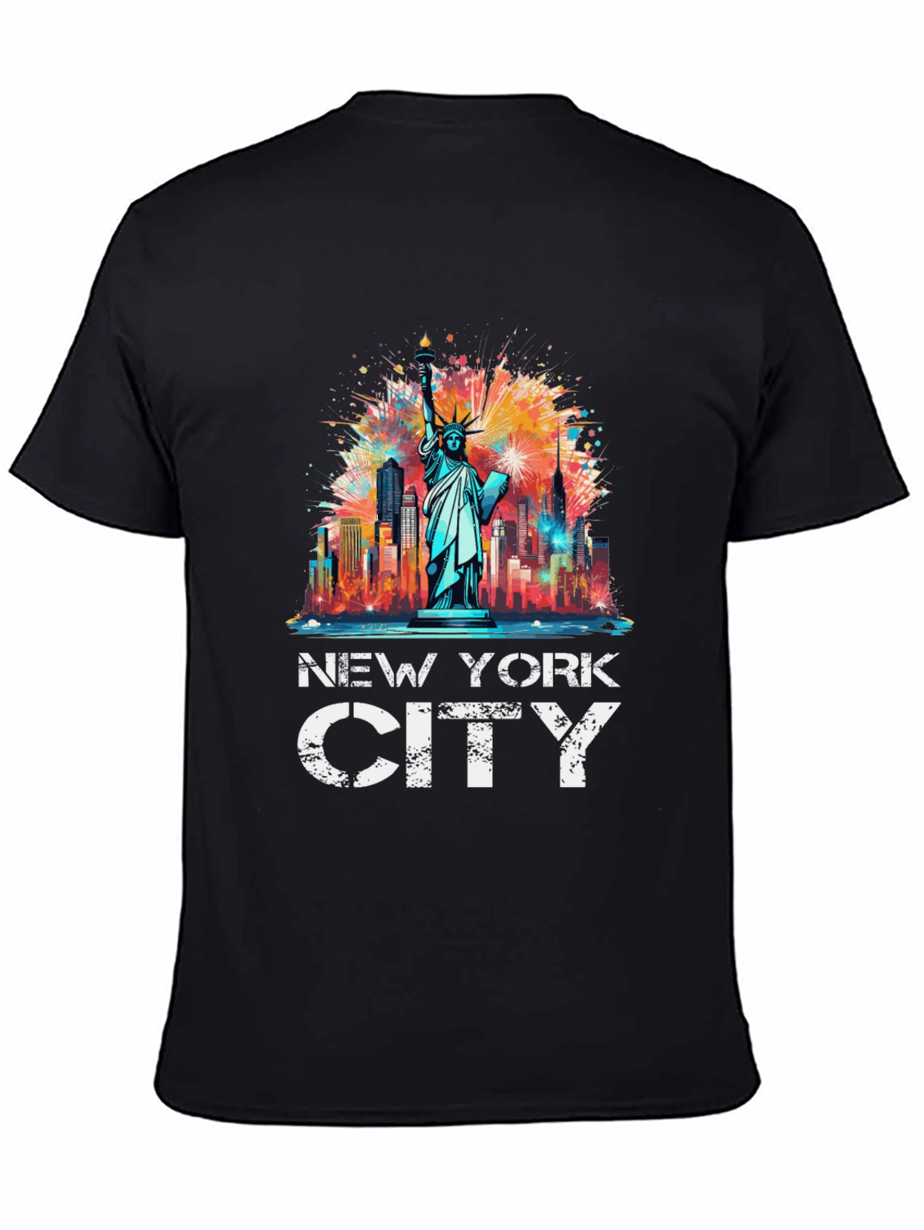 New York City T-Shirt - Statue of Liberty Graphic Tee
