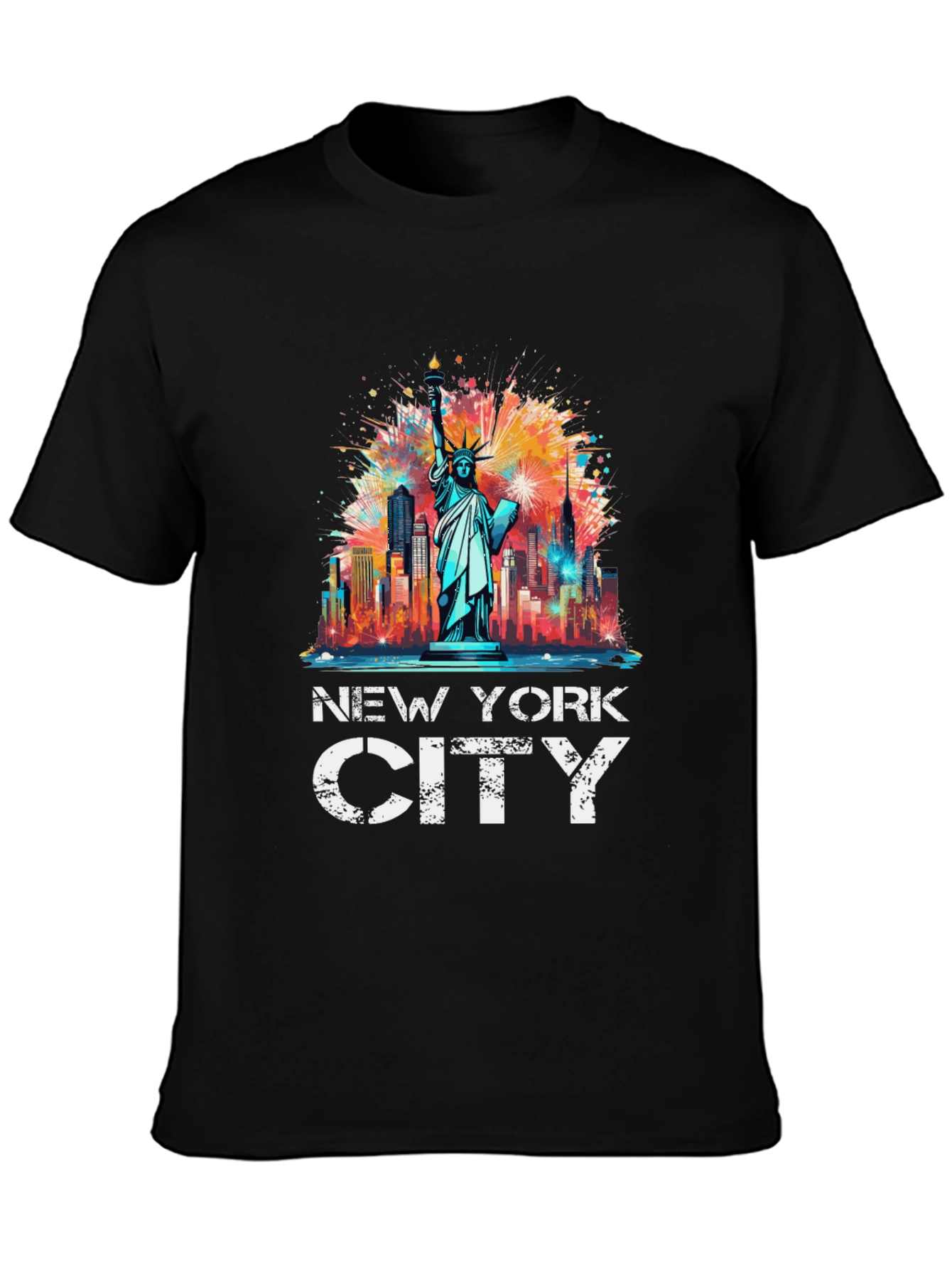 New York City T-Shirt - Statue of Liberty Graphic Tee