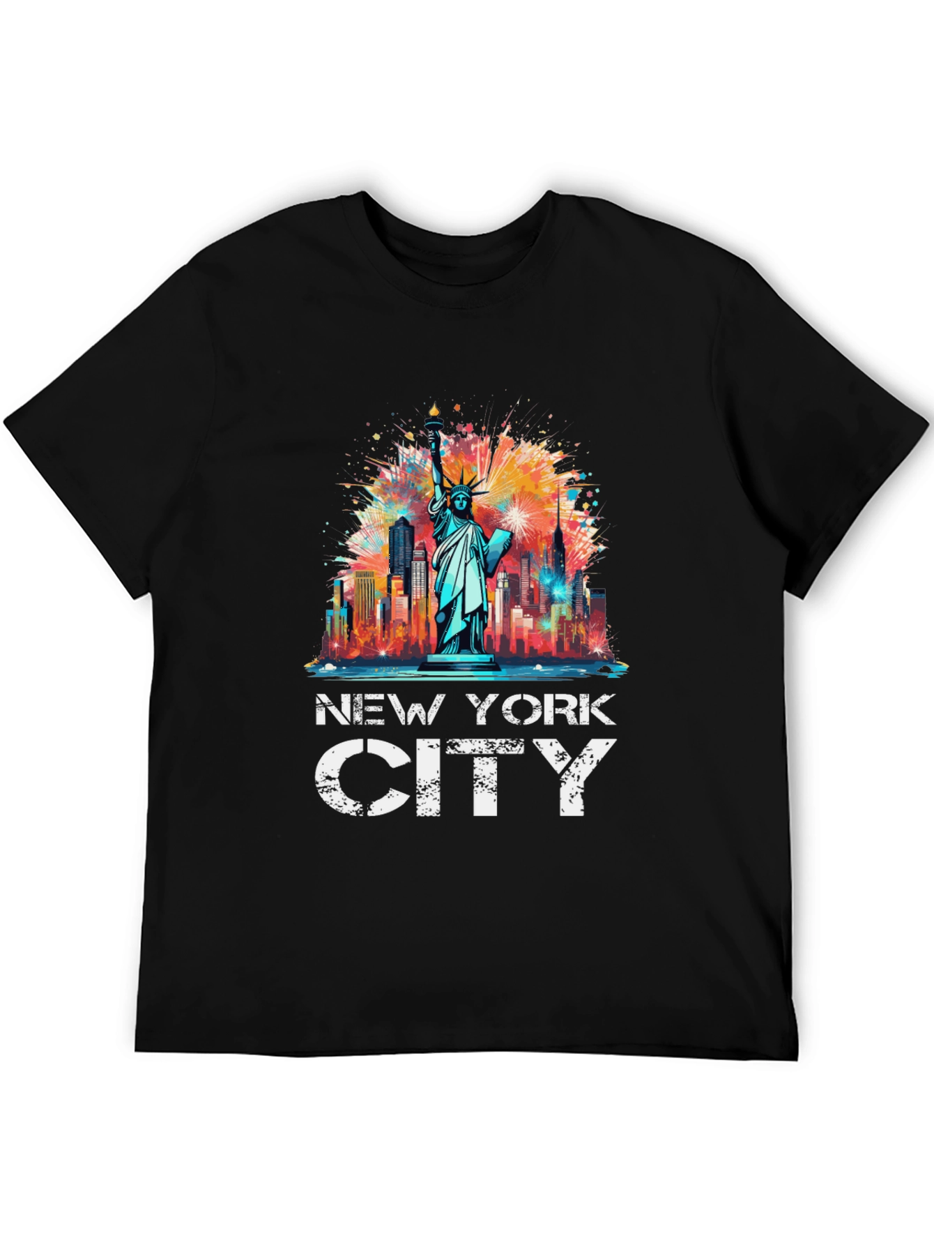 New York City T-Shirt - Statue of Liberty Graphic Tee
