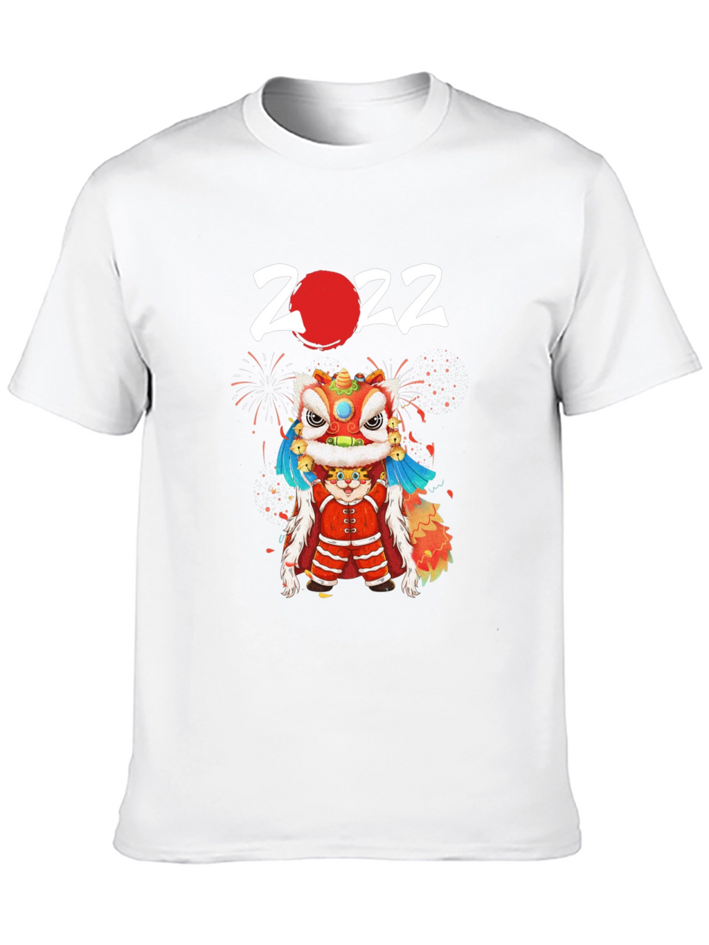 2022 Chinese New Year Lion Dance Graphic Tee