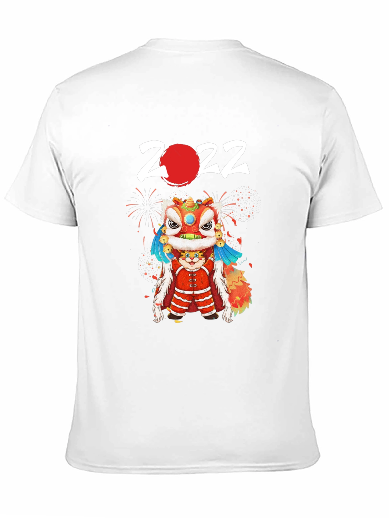 2022 Chinese New Year Lion Dance Graphic Tee