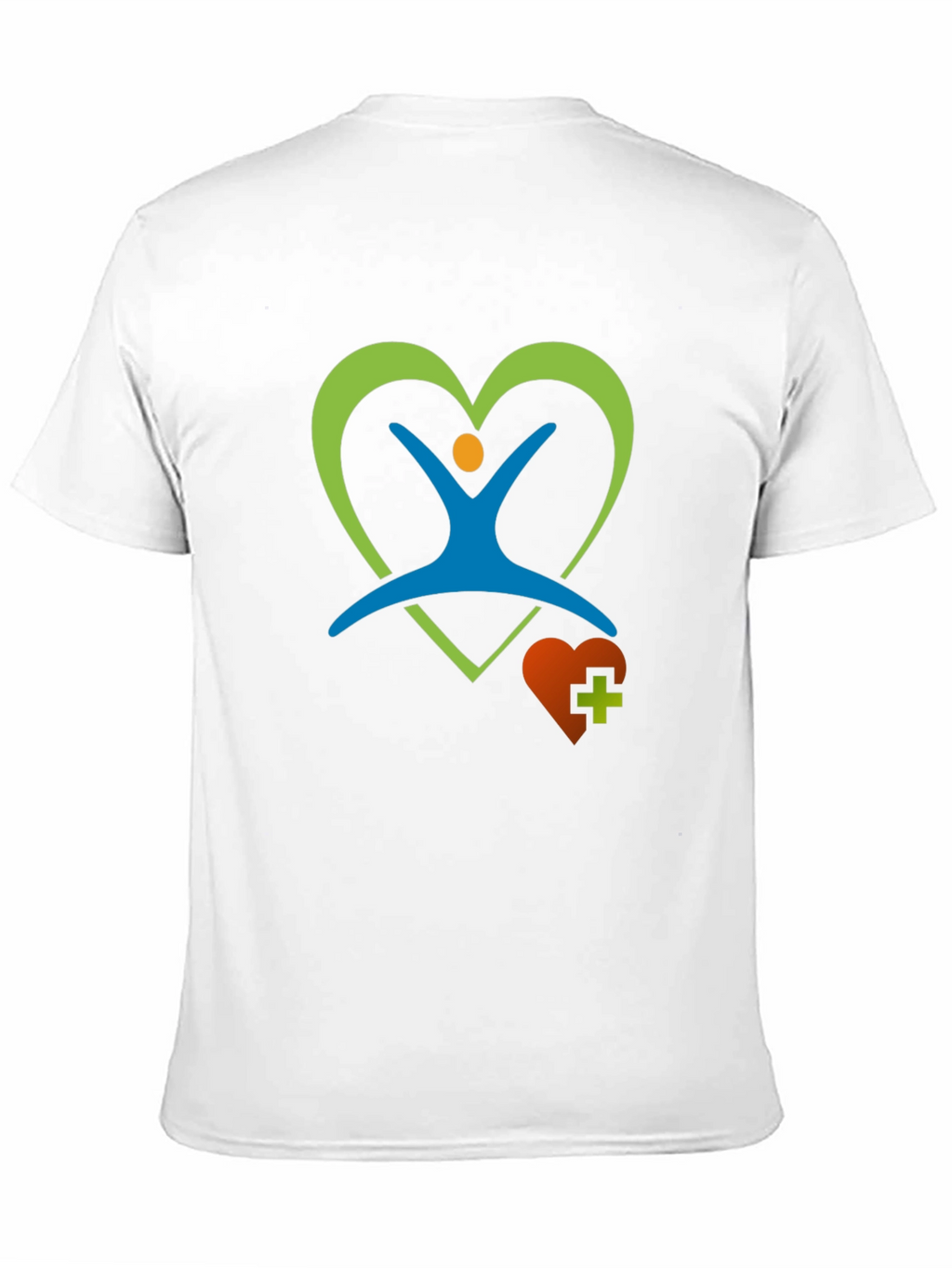 Heart of Health Graphic Tee - Black Cotton T-Shirt