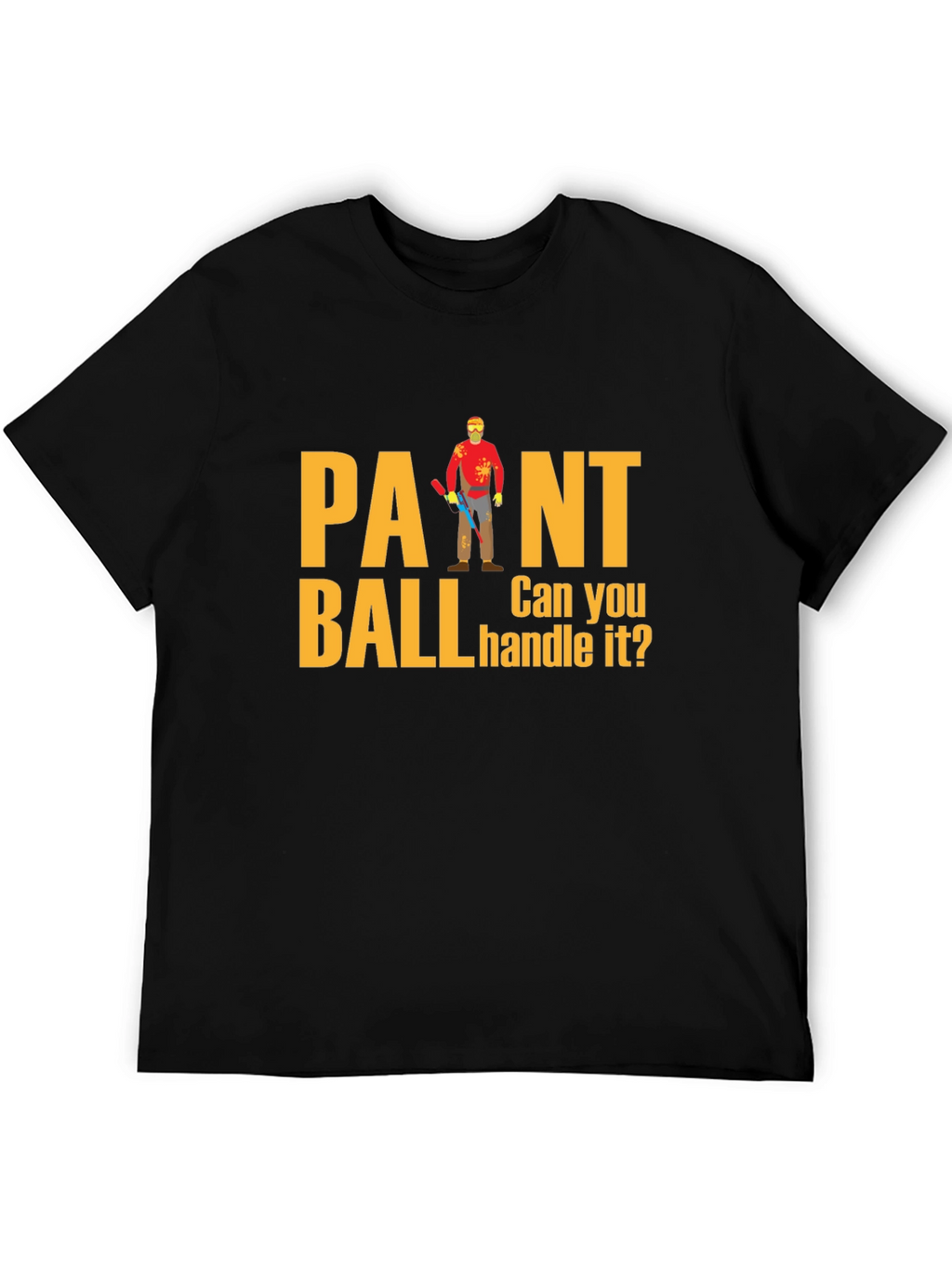 Paintball Challenge Graphic Tee