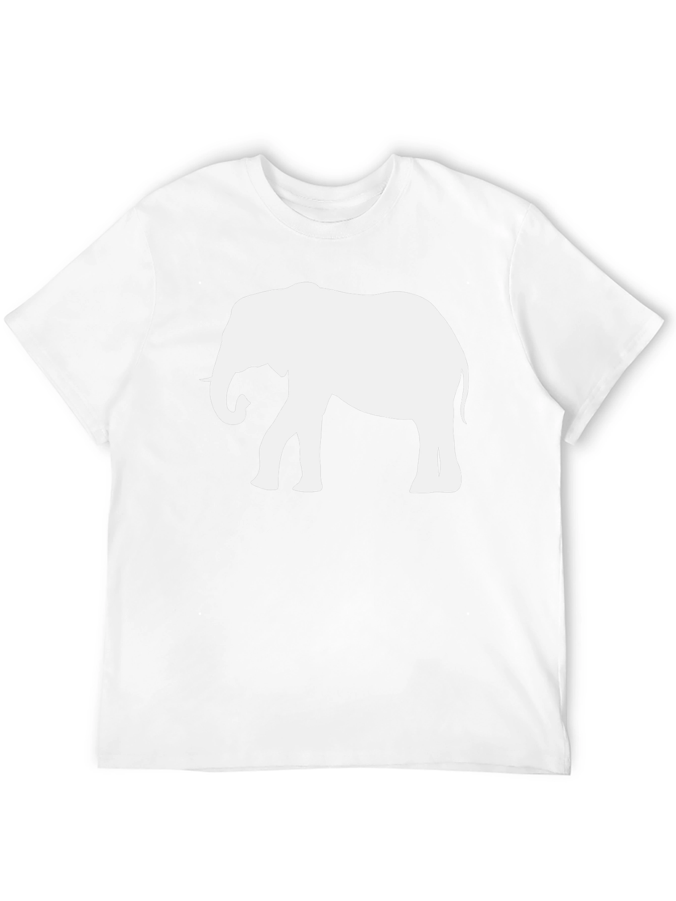 Elephant Graphic Black Tee